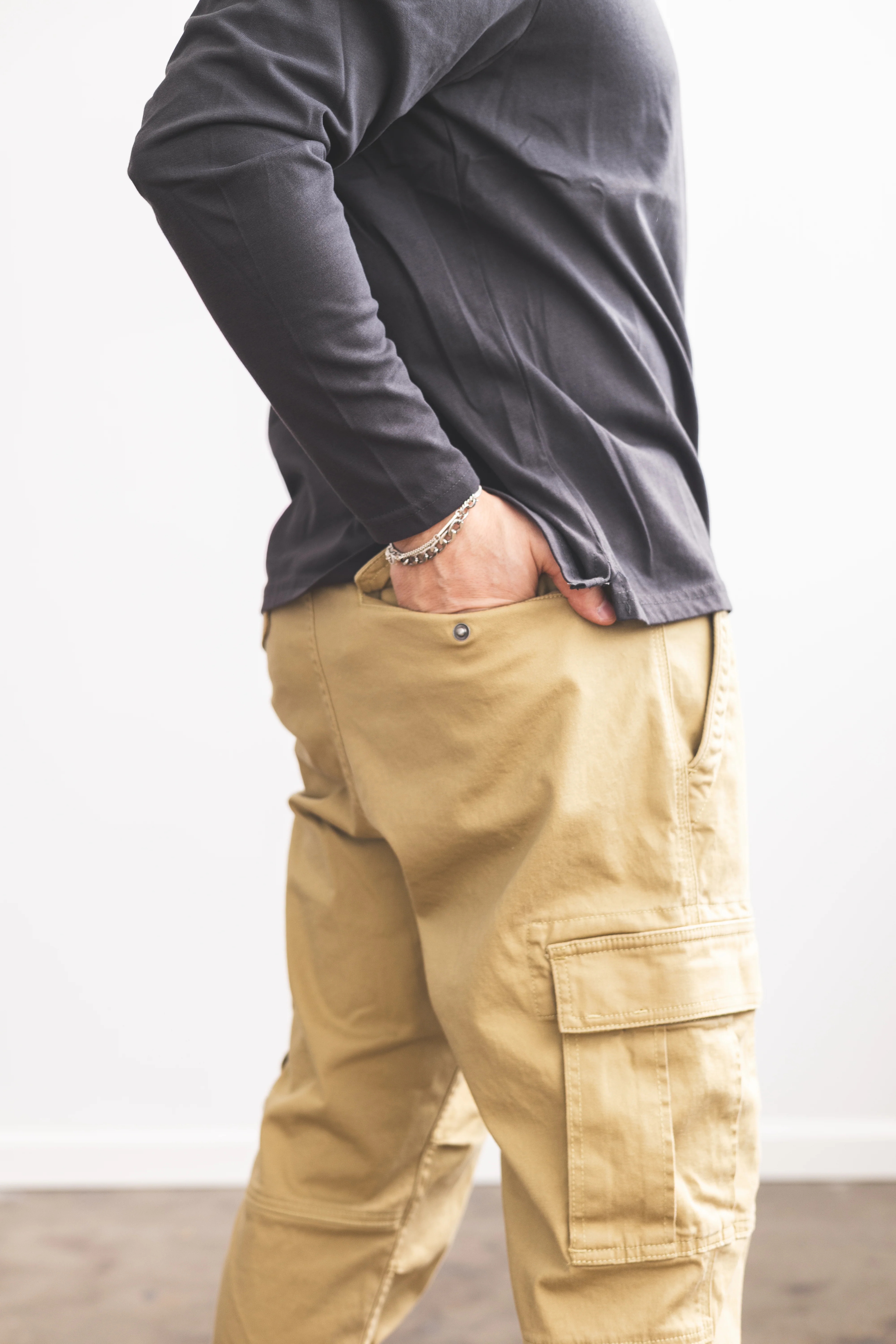 Cargo Pants Khaki - Image 11