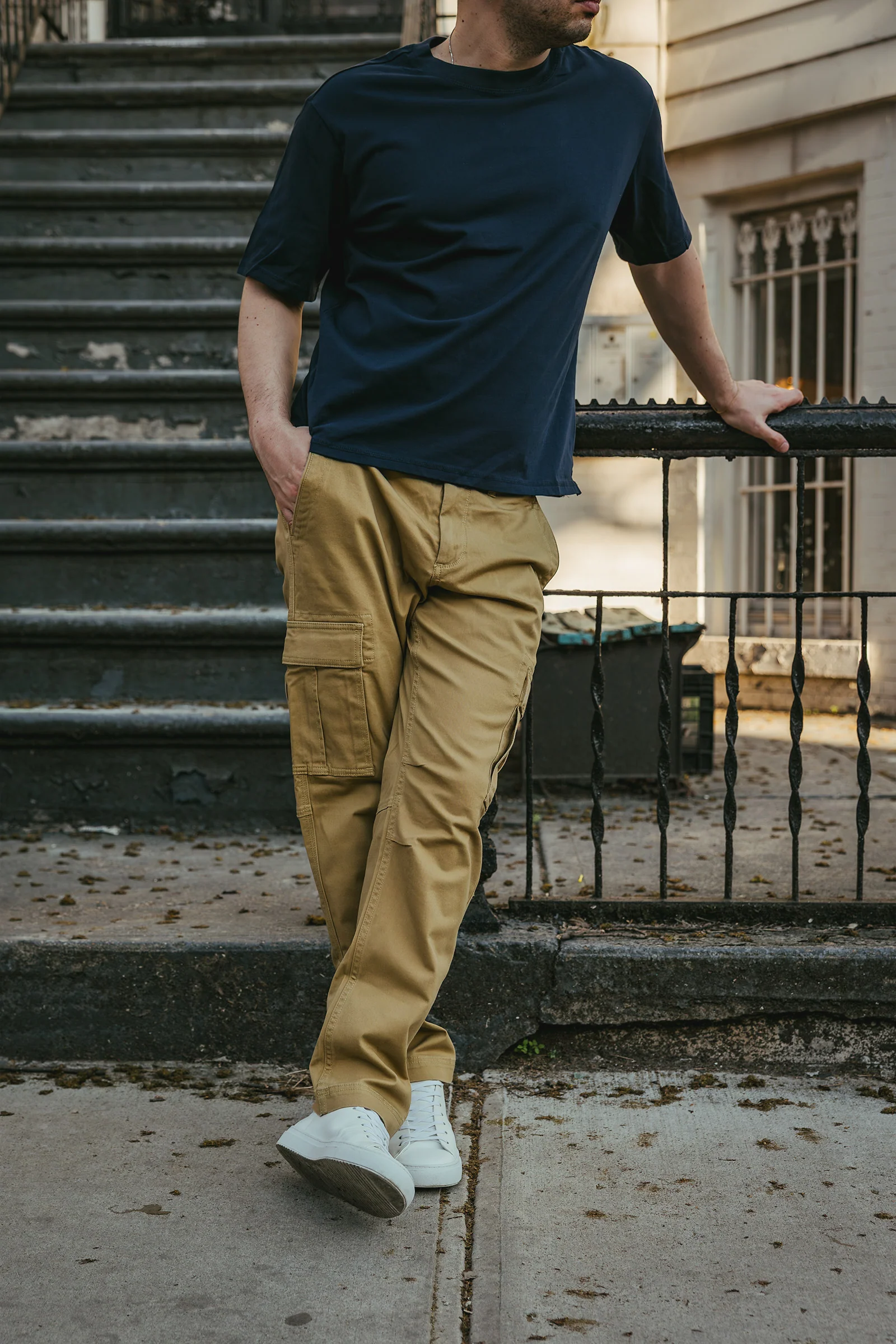Cargo Pants Khaki - Image 8