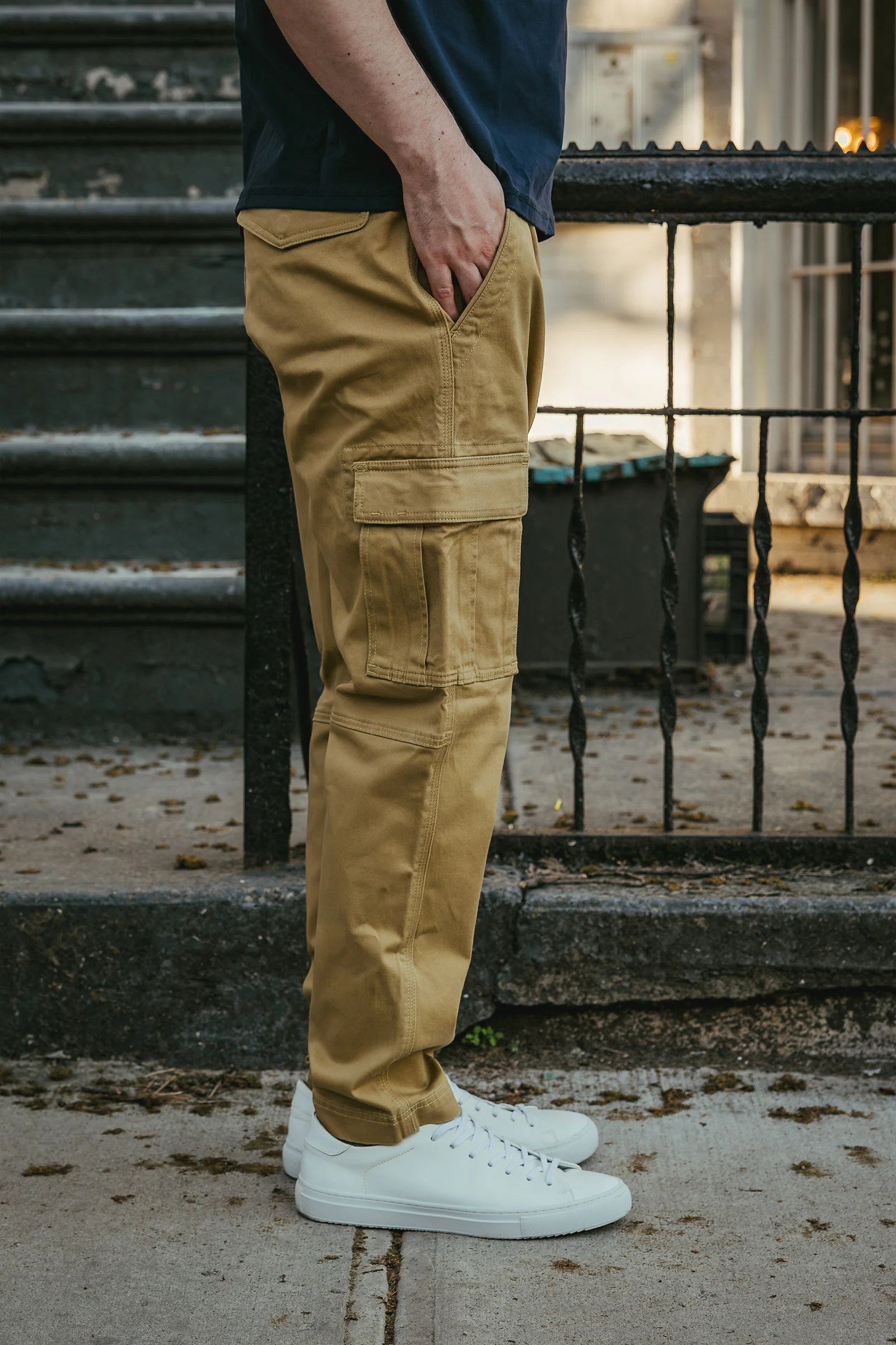 Cargo Pants Khaki - Image 9