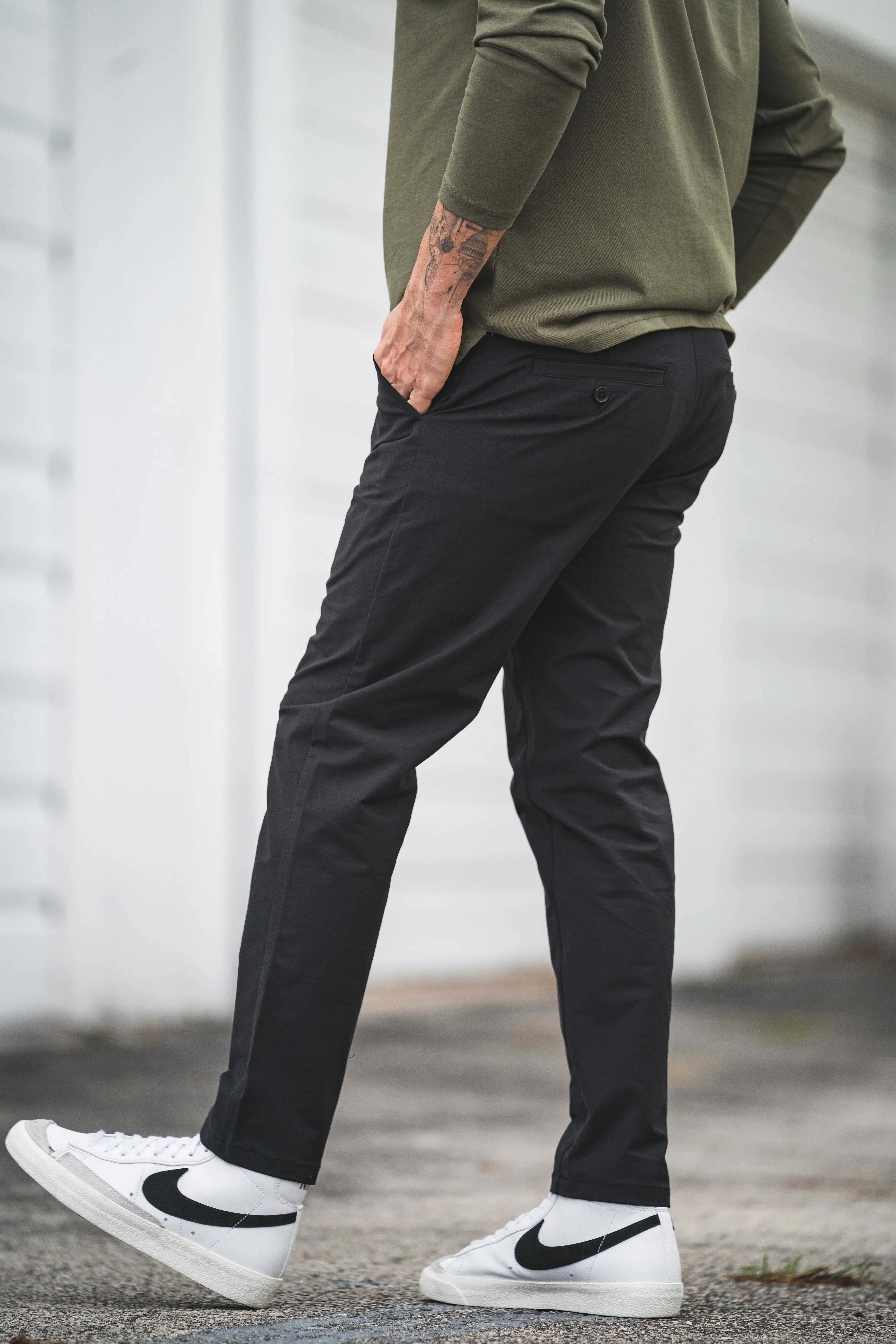 Coda Tech Chino Black - Image 3