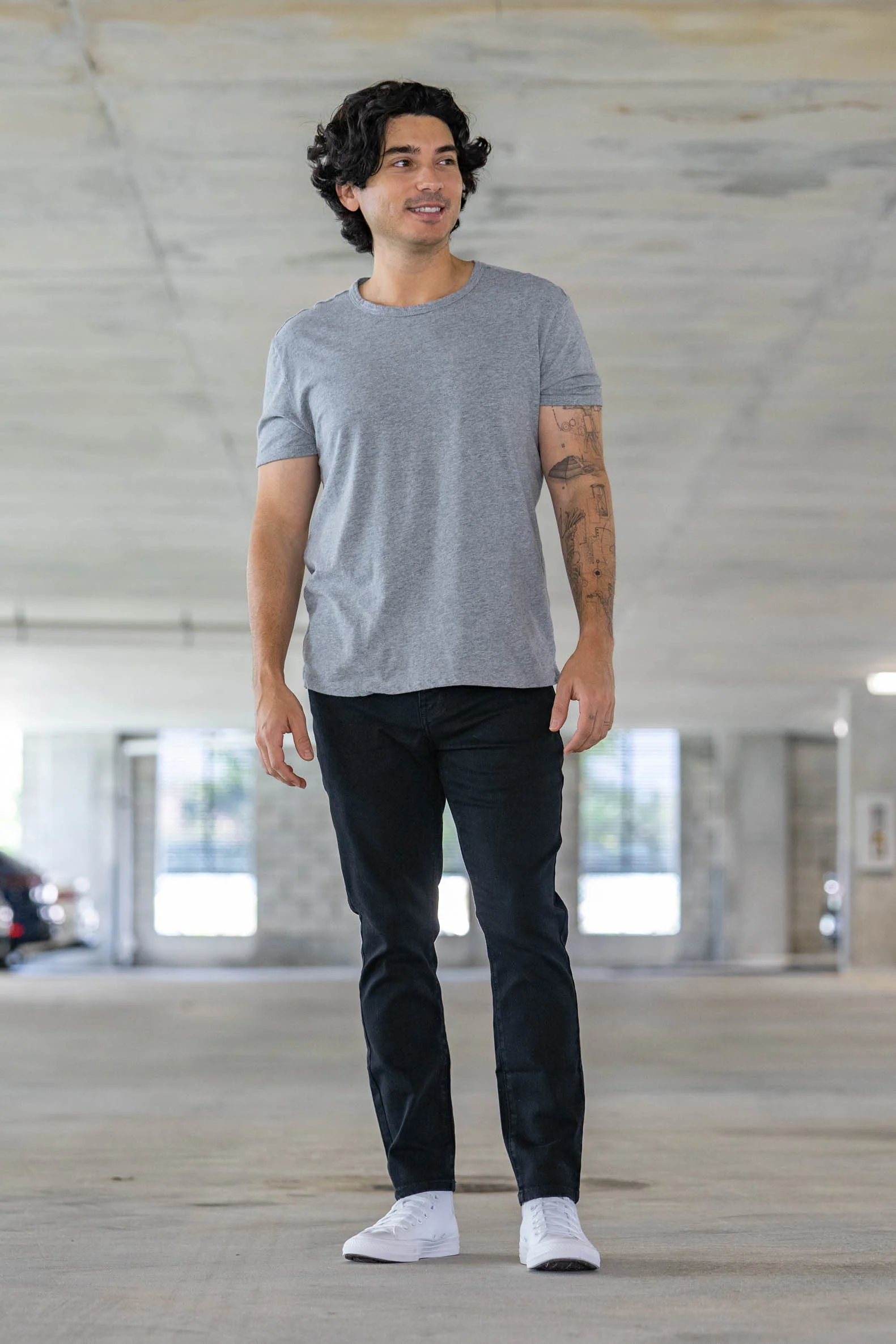 Core Extra Stretch Jeans Black - Image 14