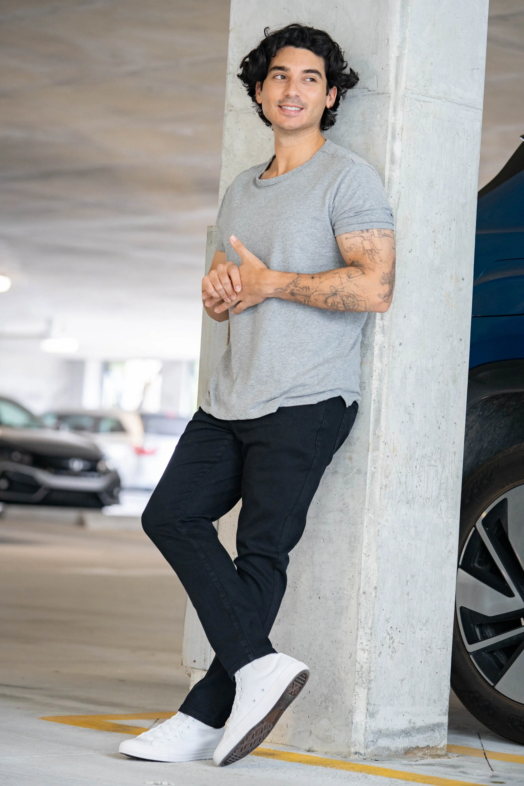 Core Extra Stretch Jeans Black - Image 18