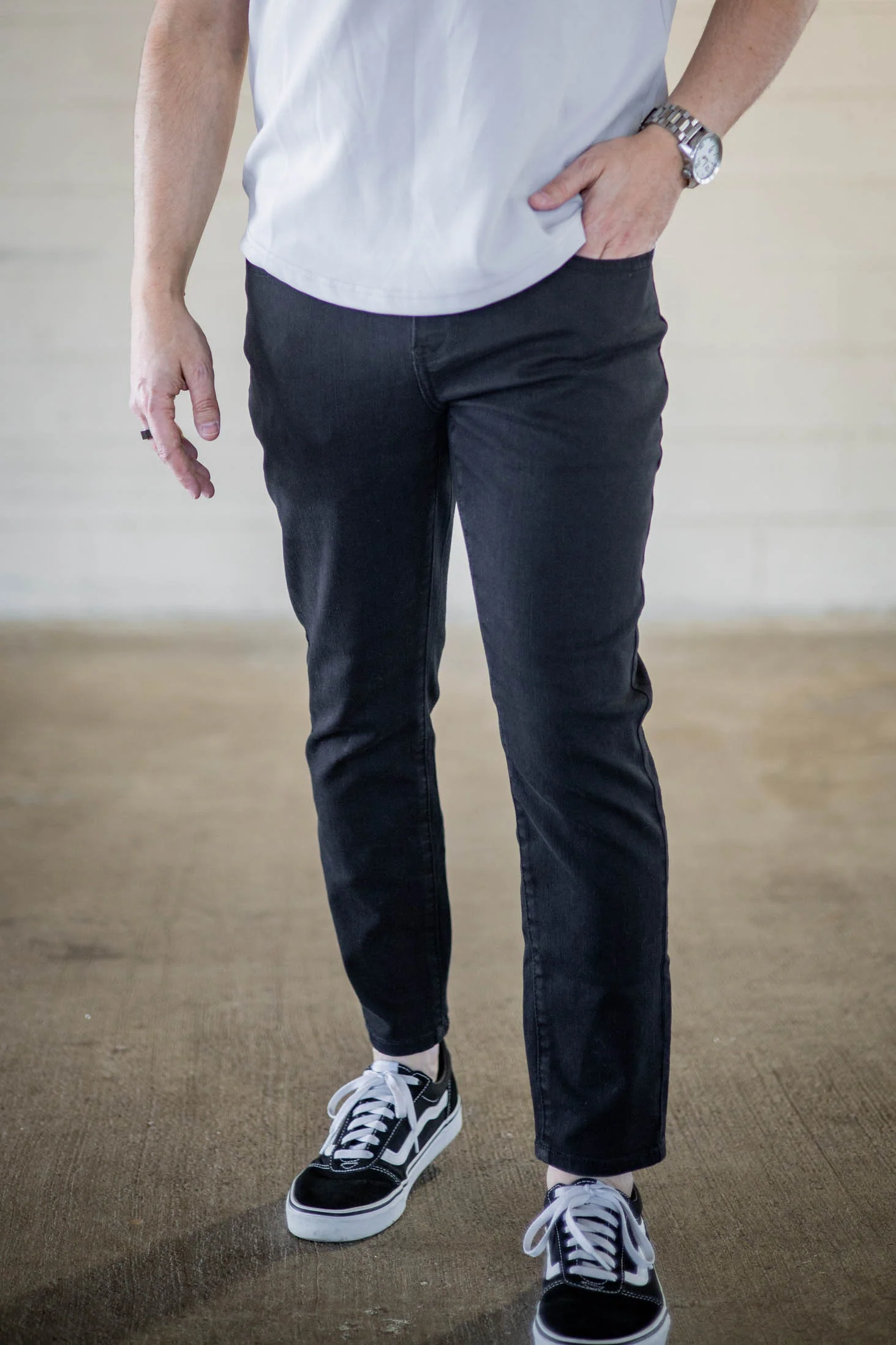 Core Extra Stretch Jeans Black - Image 29