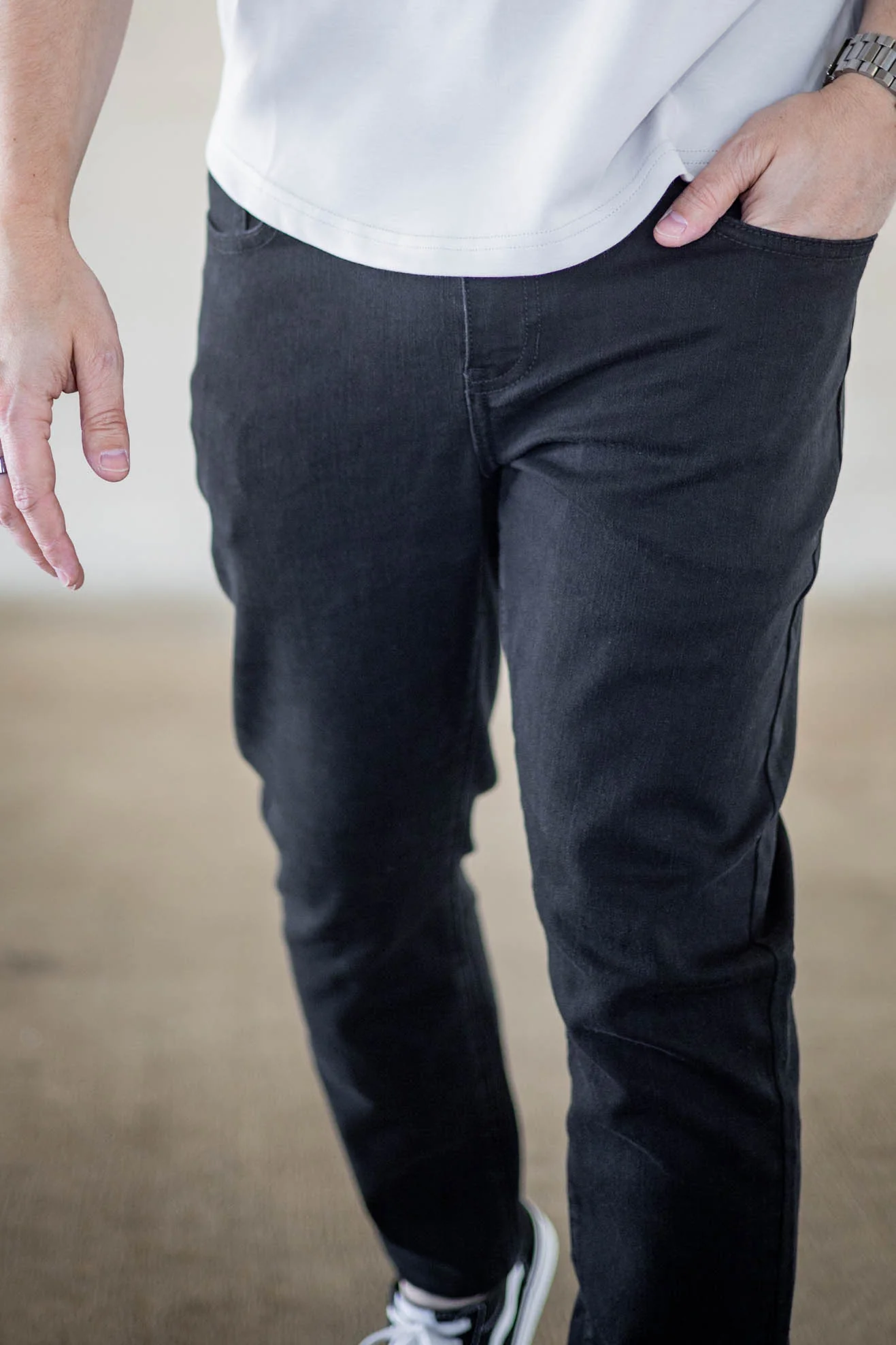 Core Extra Stretch Jeans Black - Image 30