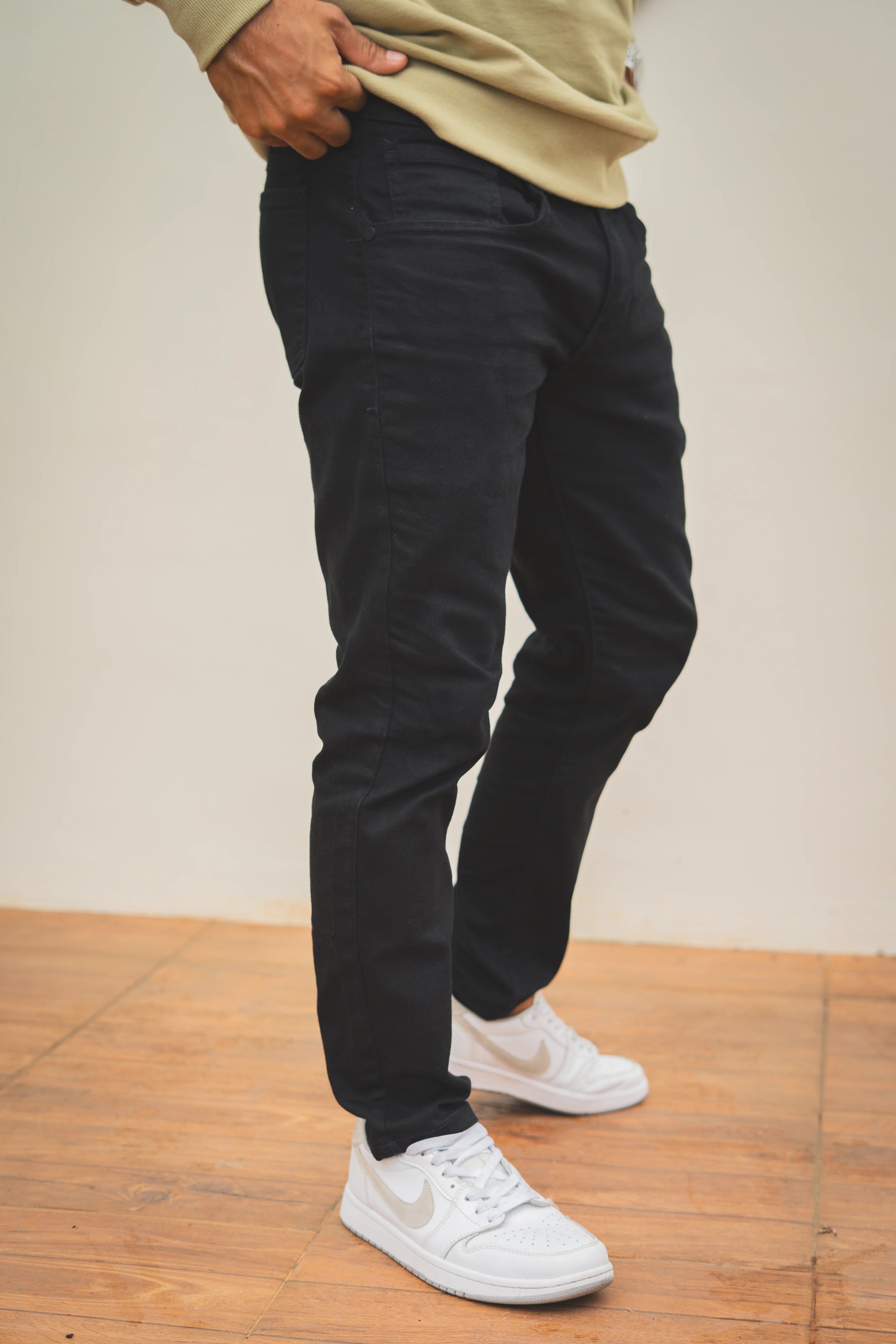 Core Extra Stretch Jeans Black - Image 7