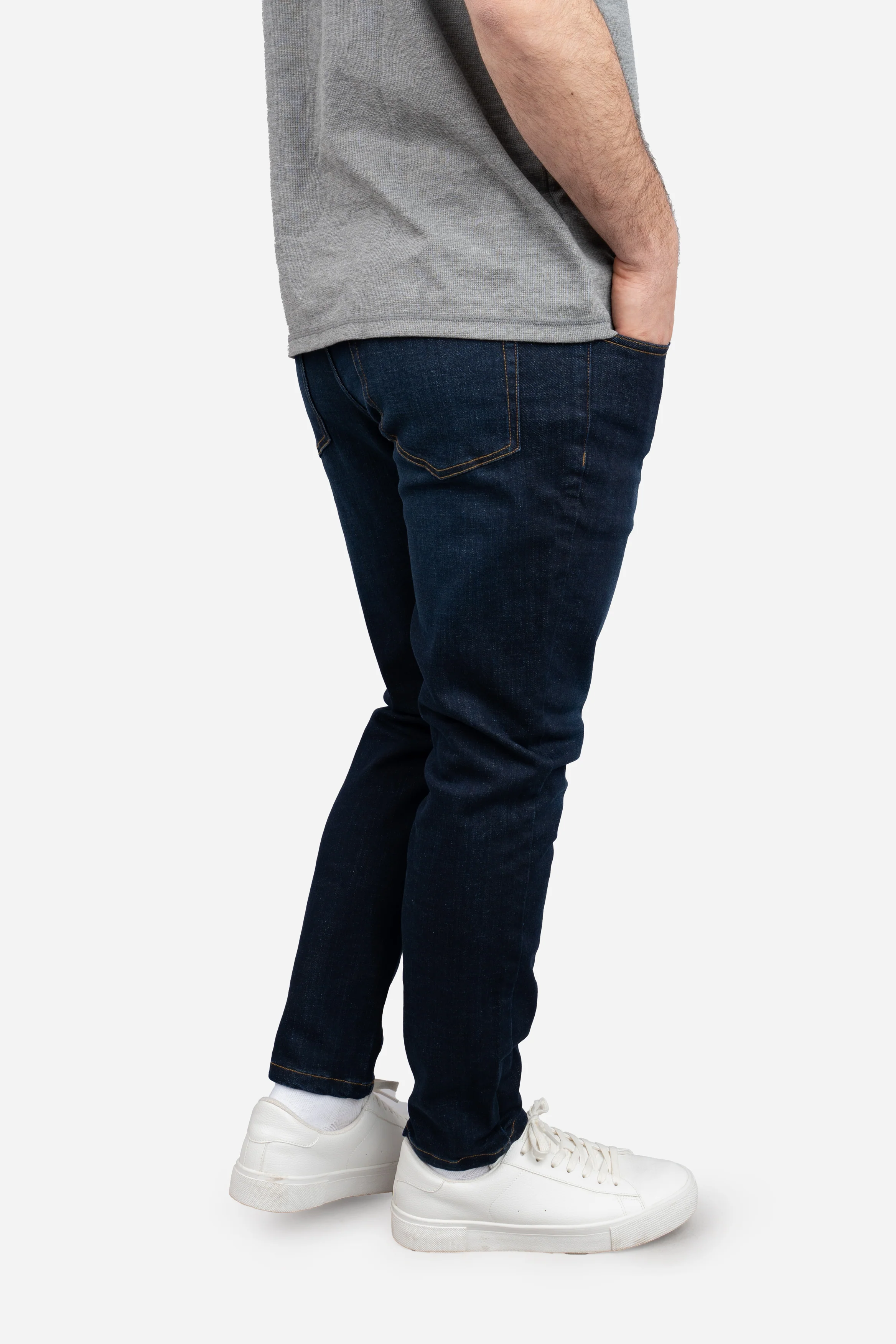 Core Extra Stretch Jeans Dark Wash - Image 12