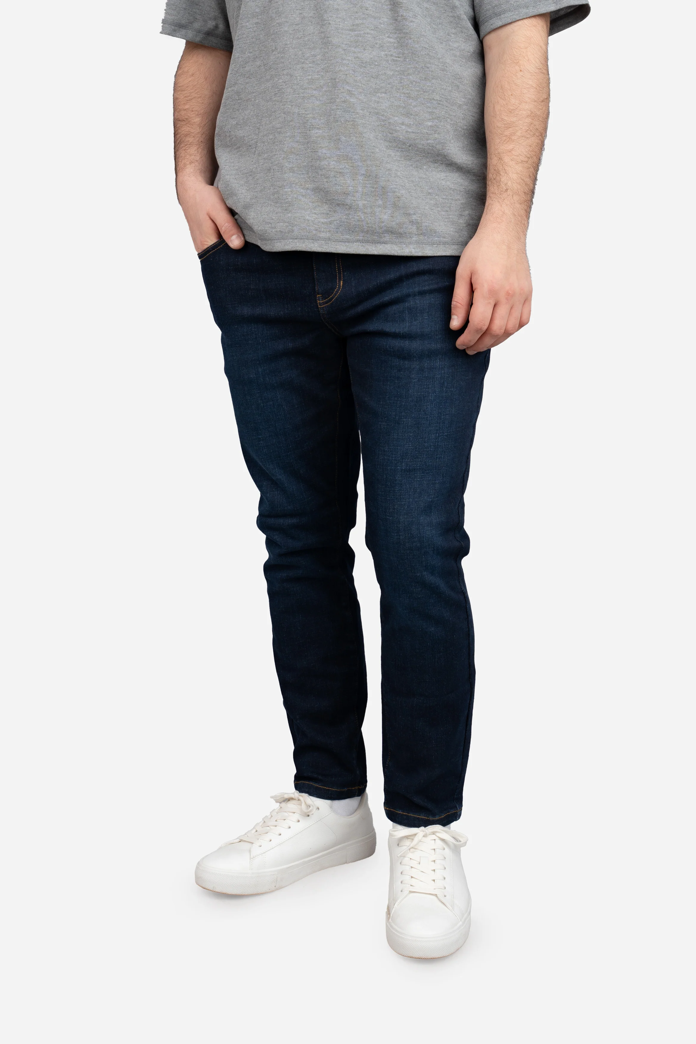 Core Extra Stretch Jeans Dark Wash - Image 13