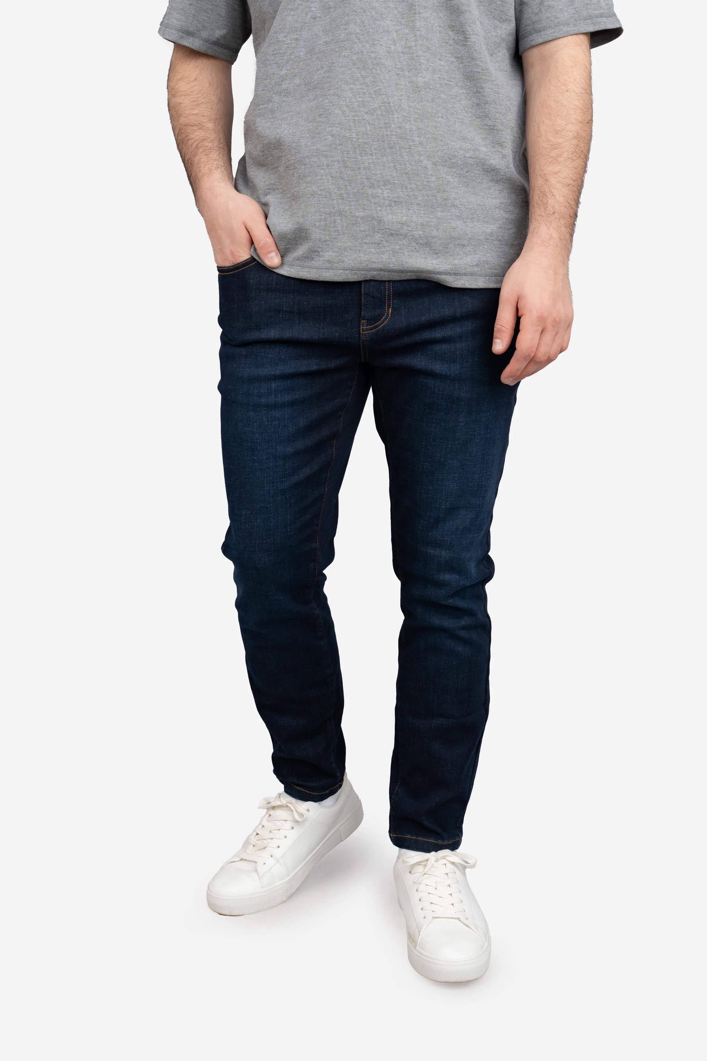 Core Extra Stretch Jeans Dark Wash - Image 14