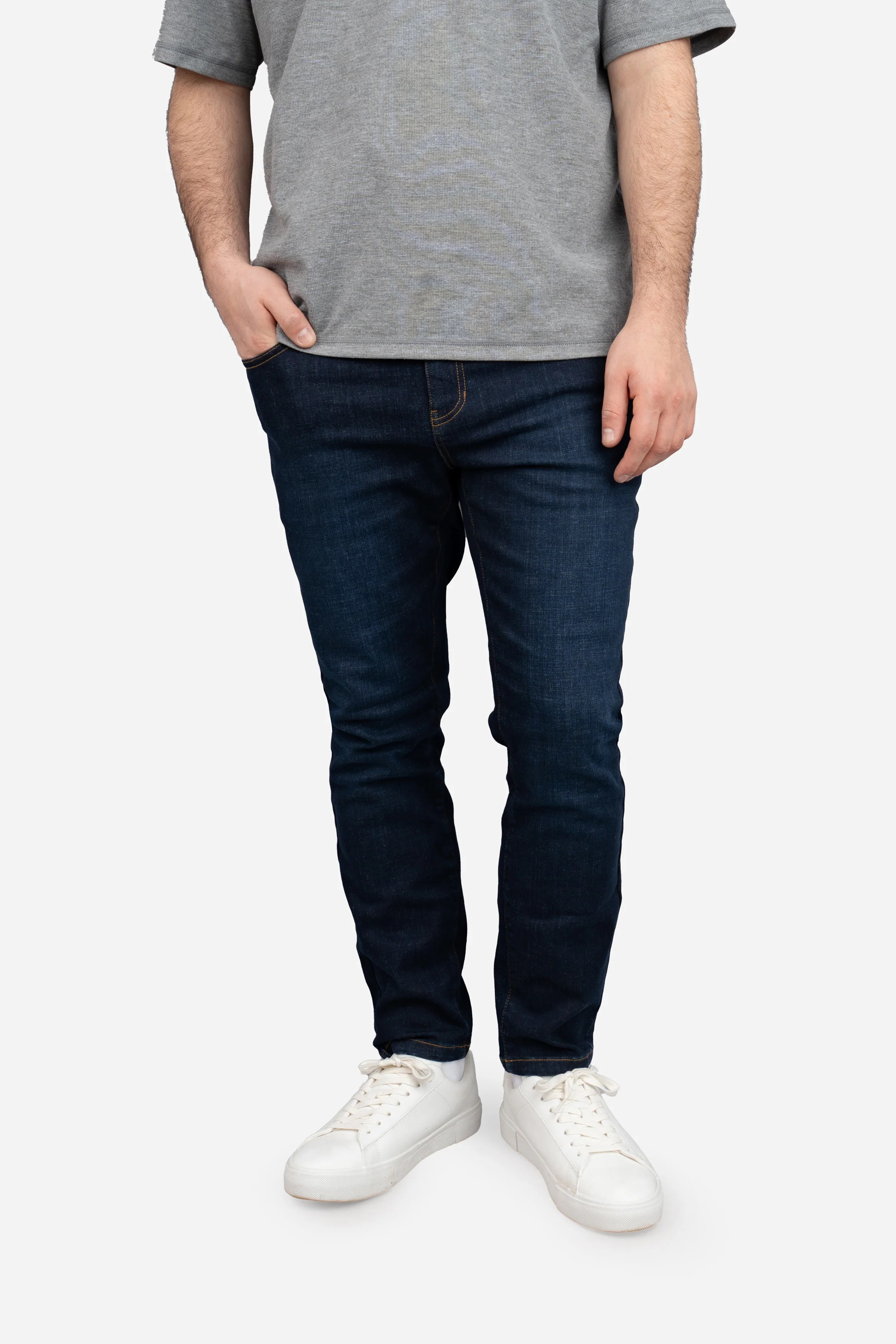 Core Extra Stretch Jeans Dark Wash - Image 15