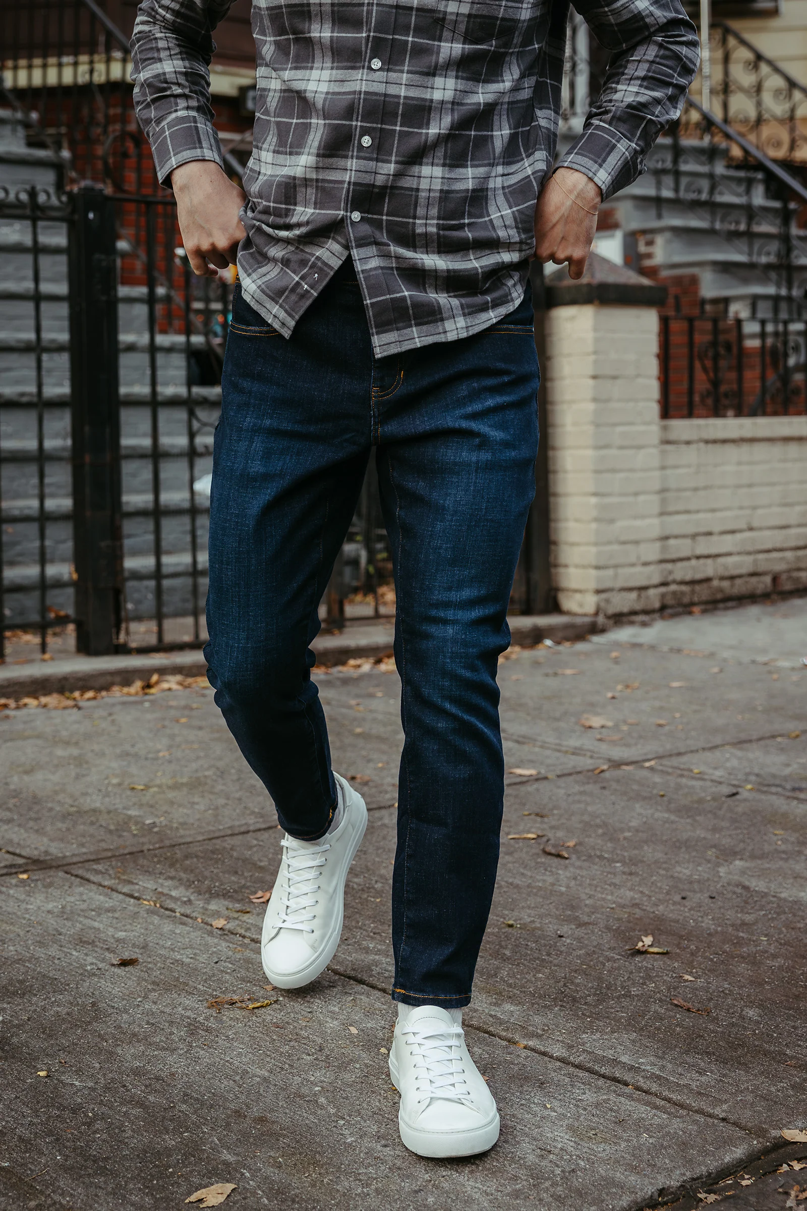 Core Extra Stretch Jeans Dark Wash - Image 6