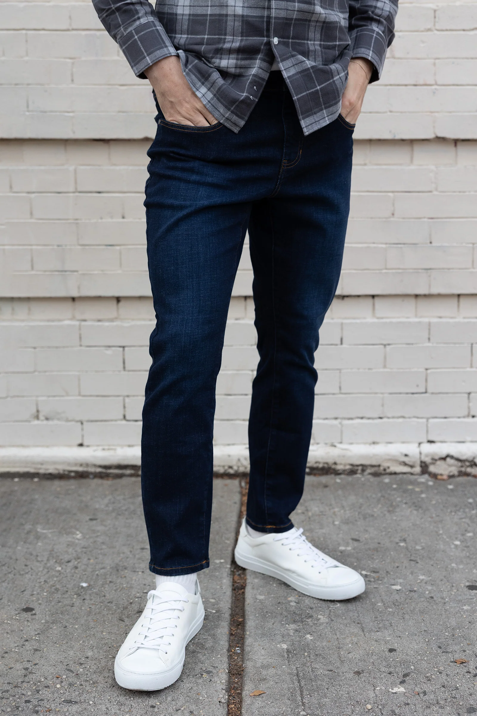 Core Extra Stretch Jeans Dark Wash - Image 8