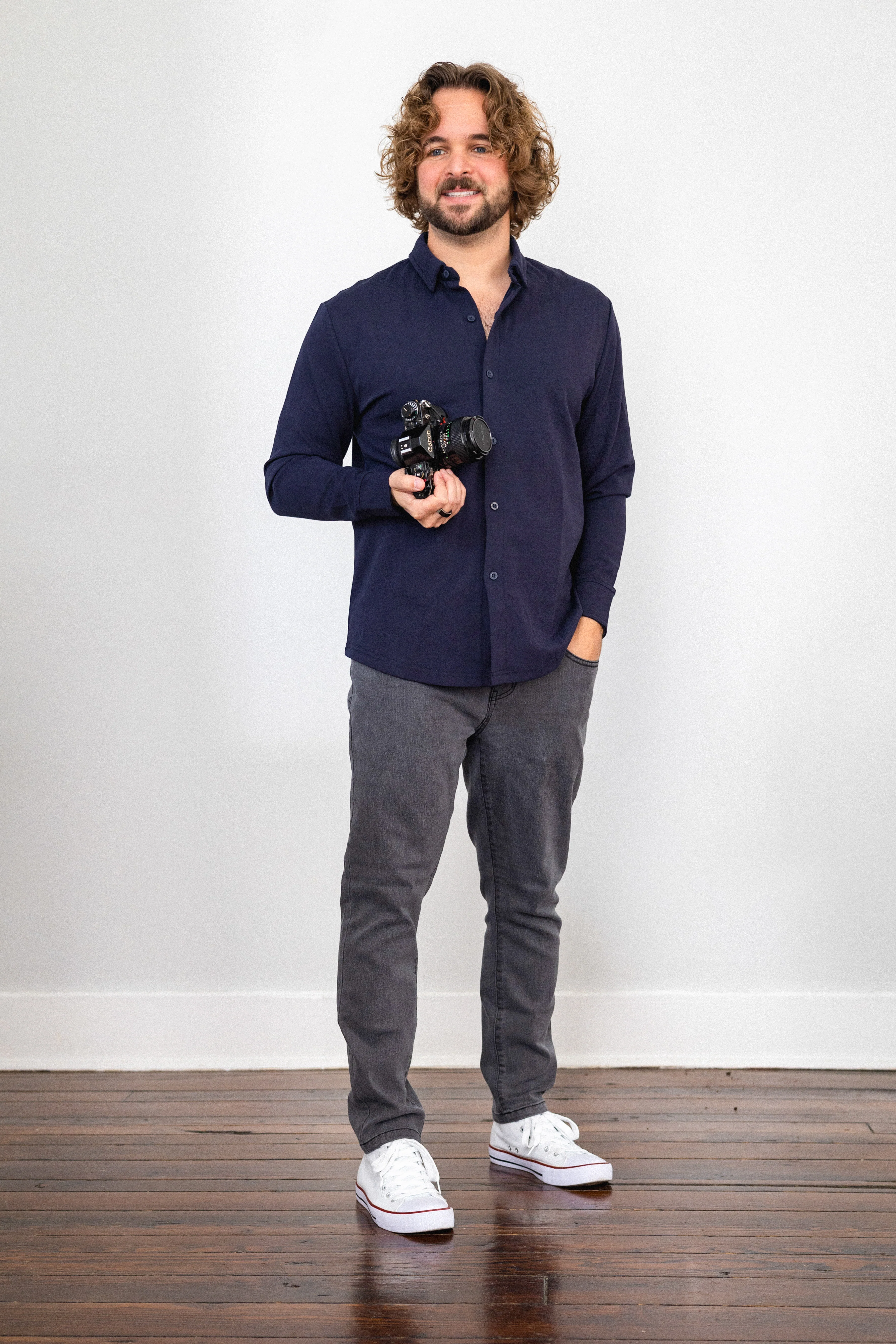 Core Extra Stretch Jeans Charcoal - Image 4