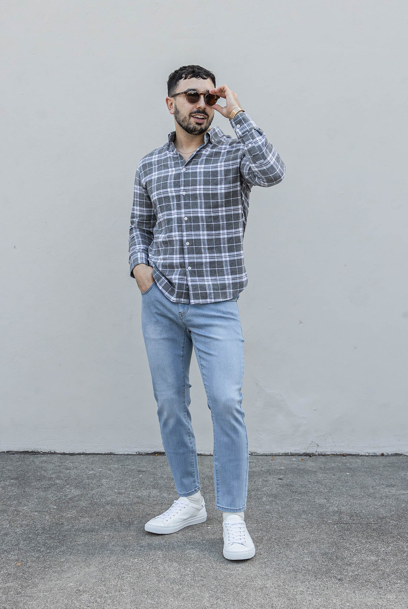 Core Extra Stretch Jeans Light Wash - Image 15