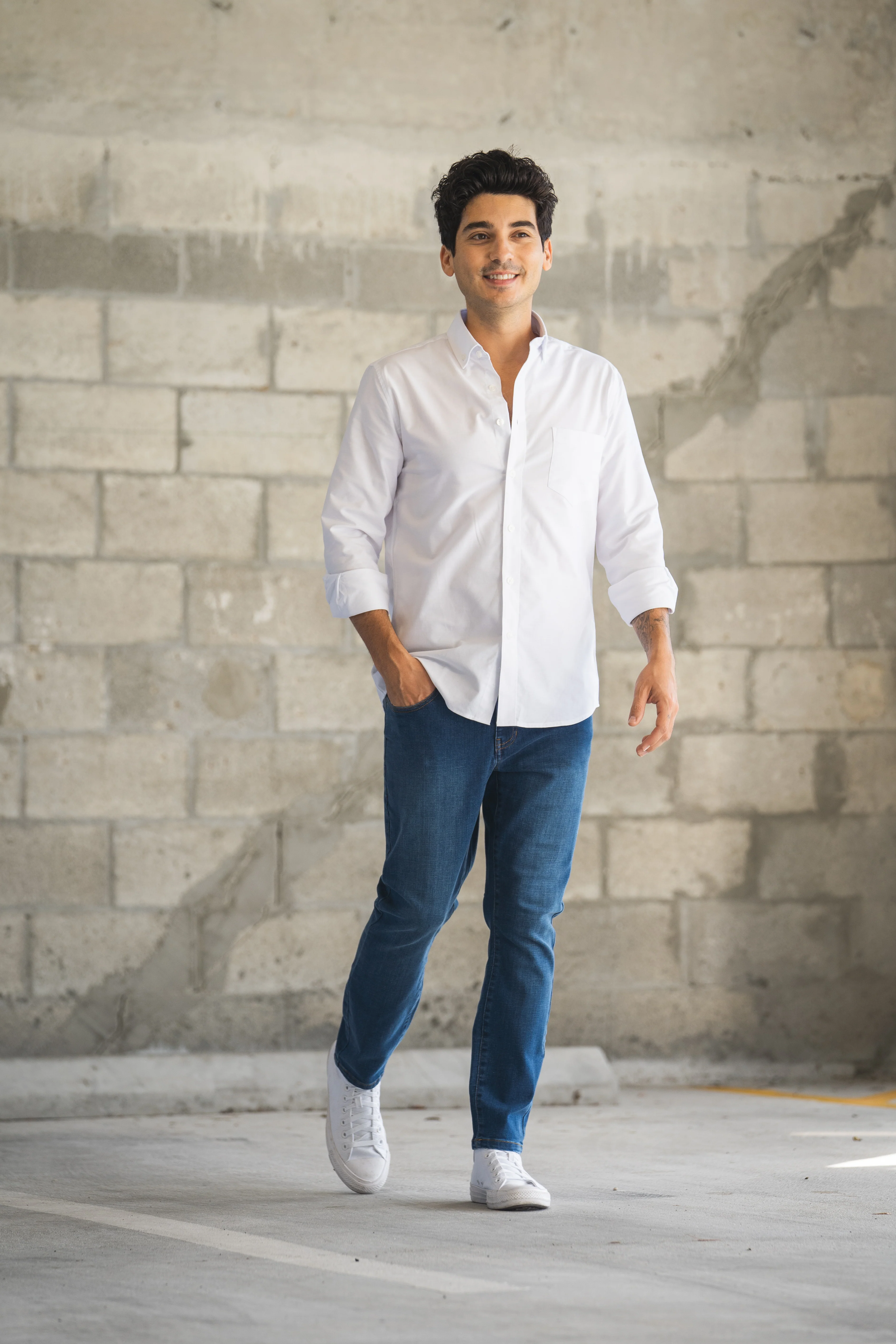 Core Extra Stretch Jeans Medium Wash - Image 19
