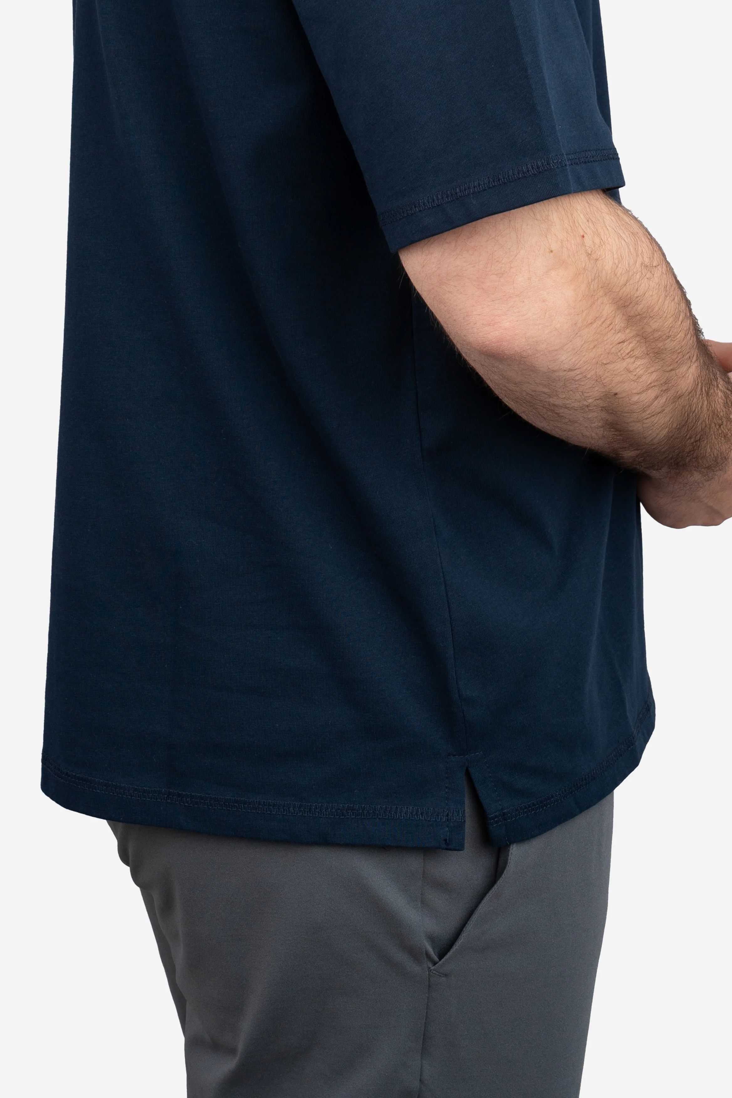 Core T-Shirt Loose Fit Navy - Image 12