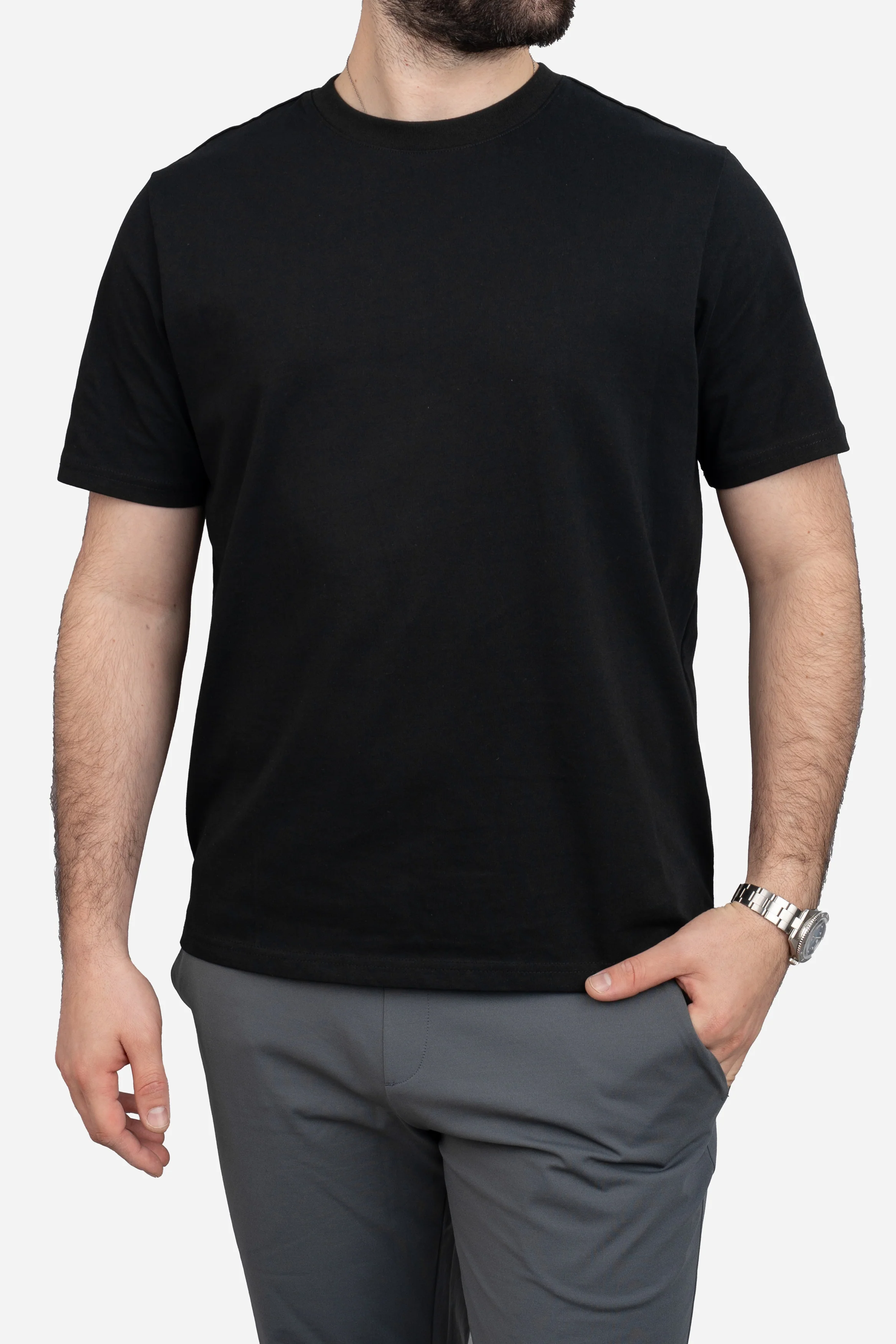 Core T-Shirt Regular Fit Black - Image 14