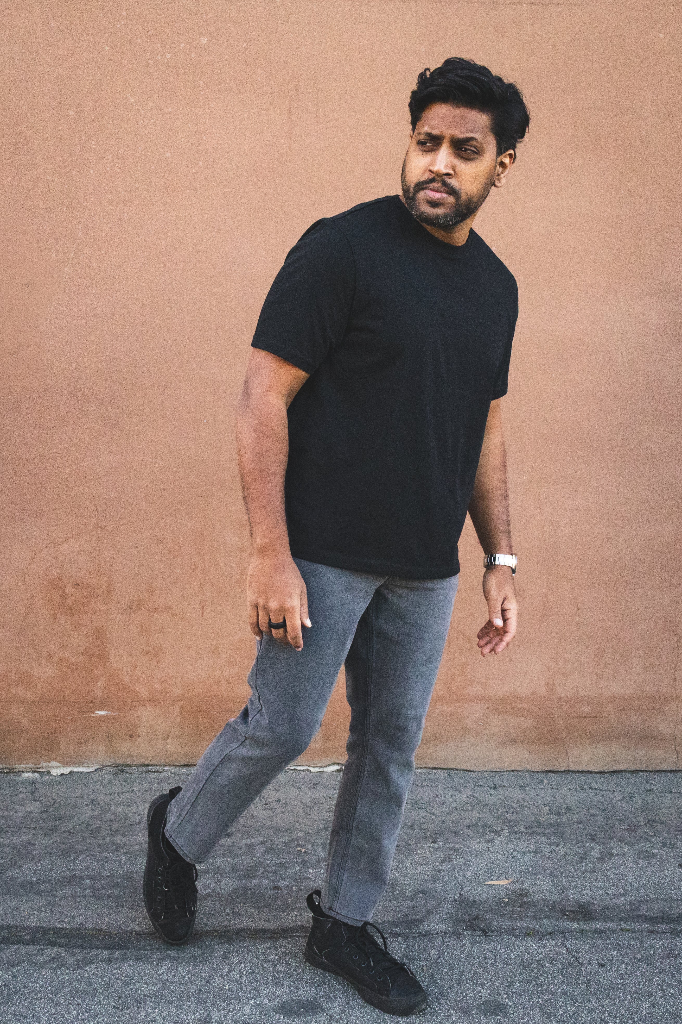 Core T-Shirt Regular Fit Black - Image 8