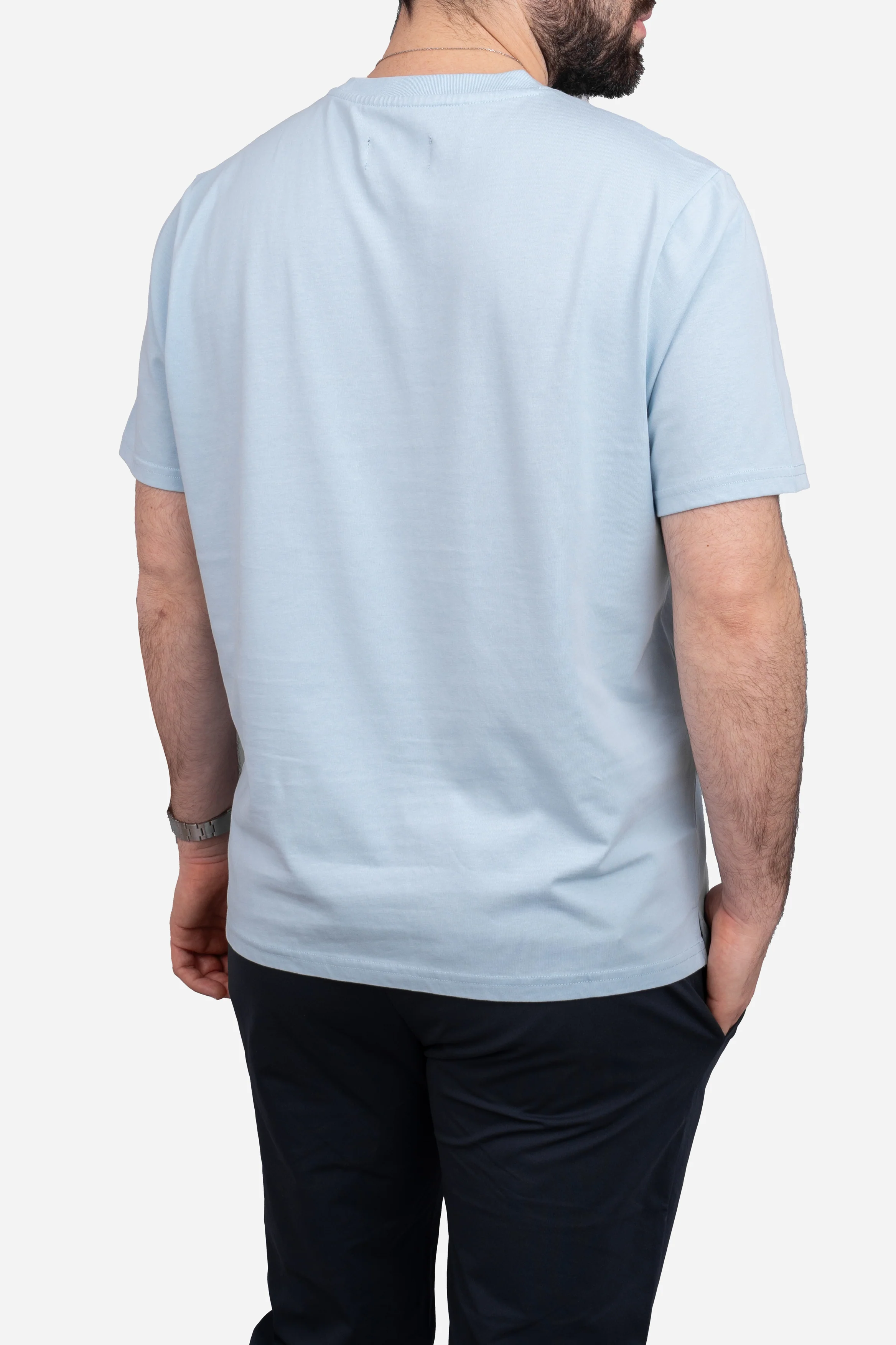 Core T-Shirt Regular Fit Light Blue - Image 7