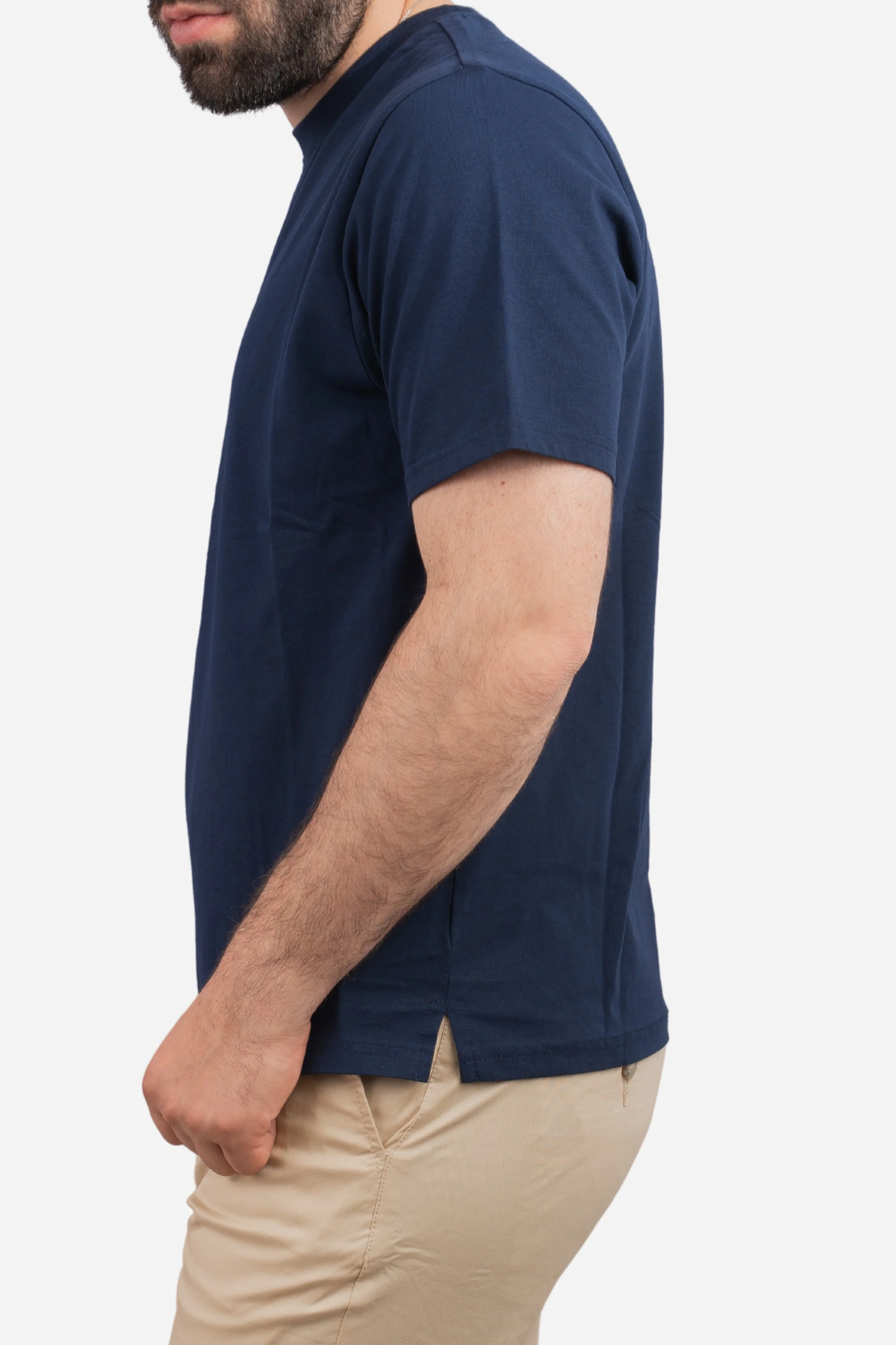 Core T-Shirt Regular Fit Navy - Image 4
