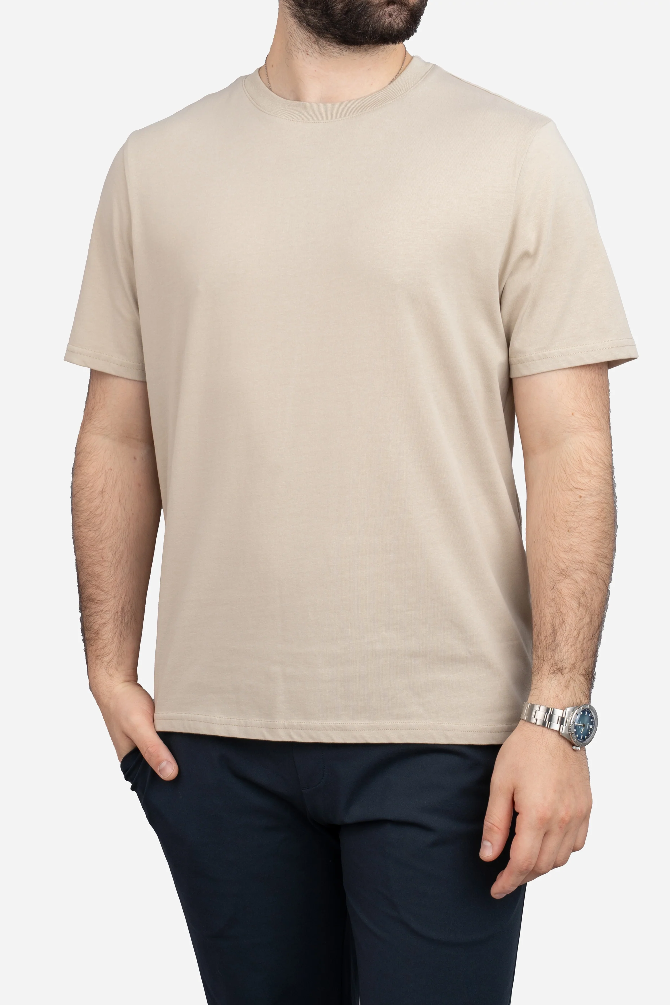 Core T-Shirt Regular Fit Stone - Image 10