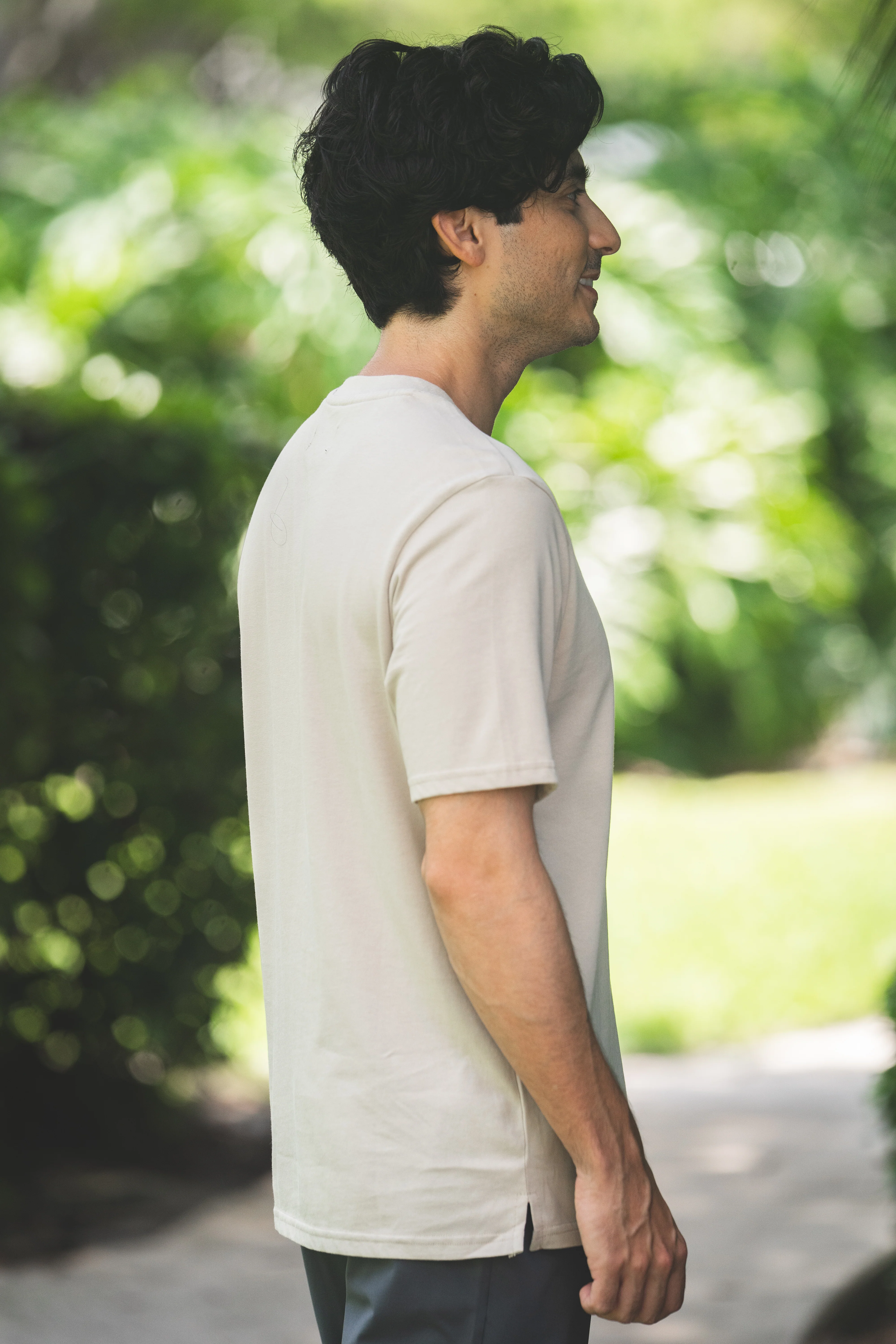 Core T-Shirt Regular Fit Stone - Image 7