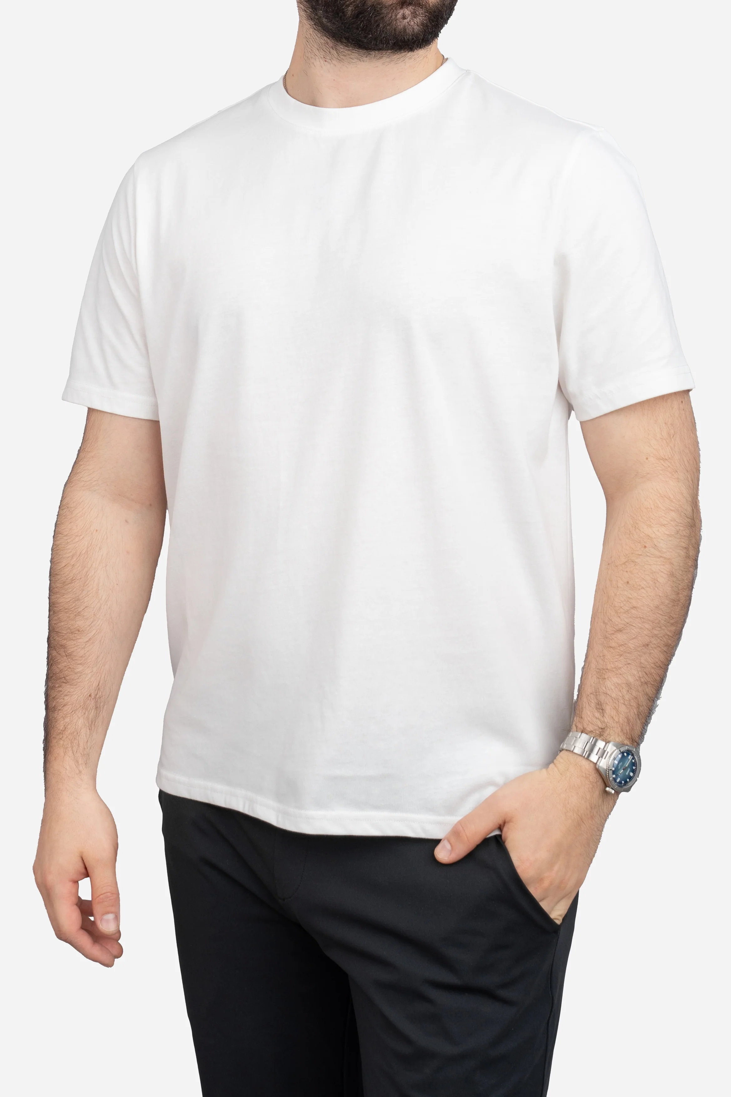 Core T-Shirt Regular Fit White - Image 20