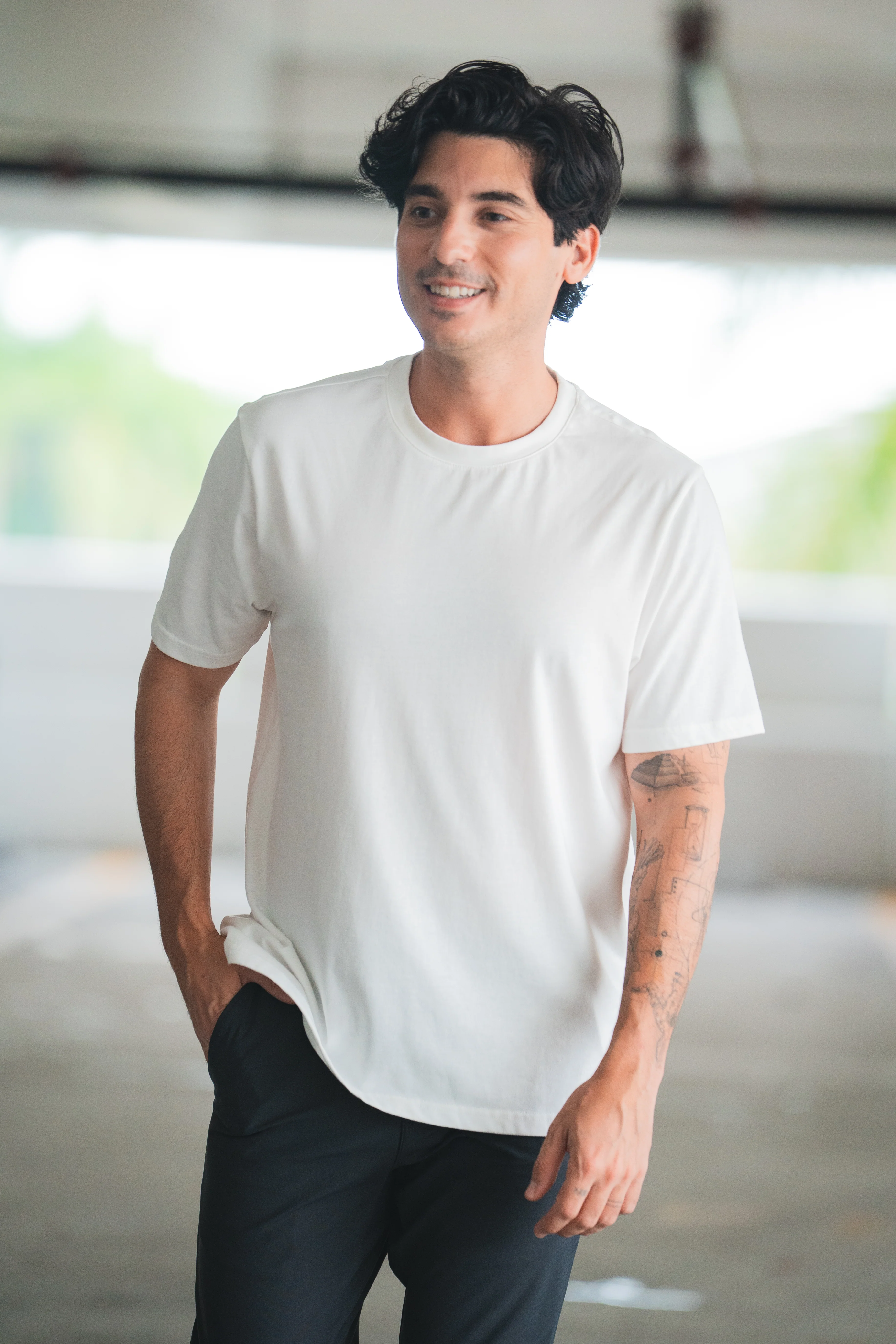 Core T-Shirt Regular Fit White - Image 5