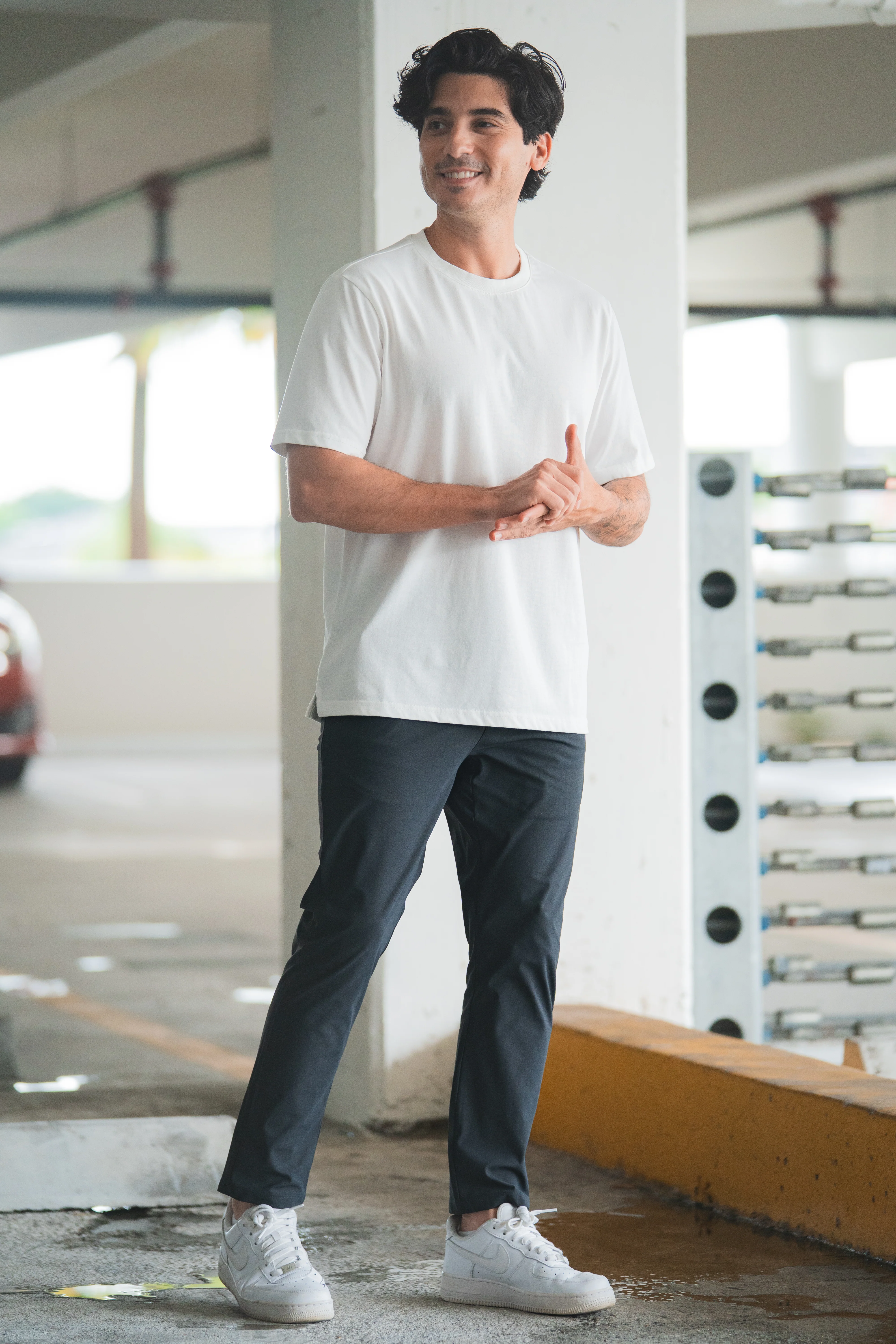 Core T-Shirt Regular Fit White - Image 7
