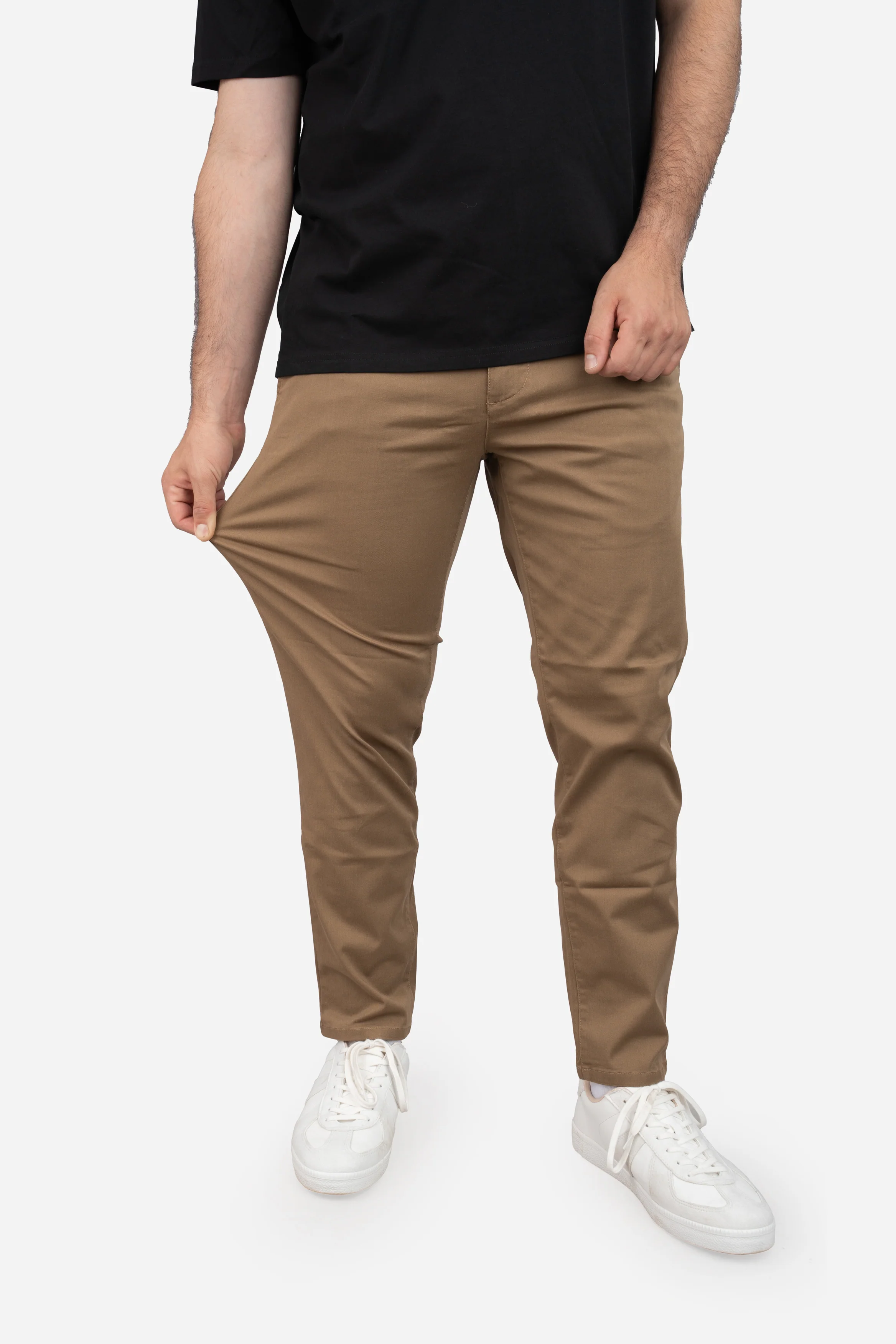 Extra Stretch Chino Almond - Image 11
