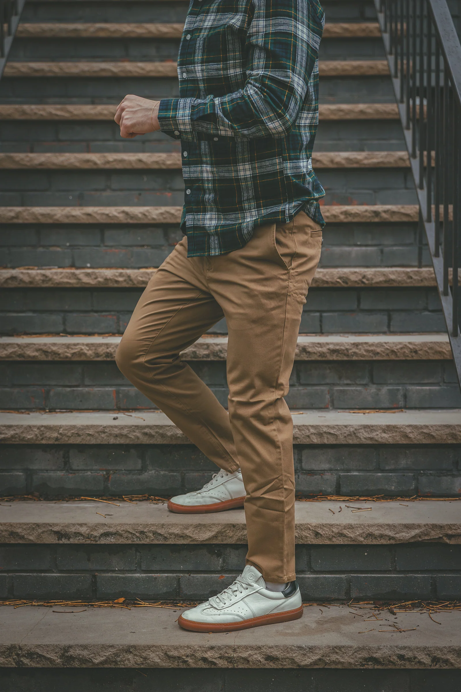 Extra Stretch Chino Almond - Image 3