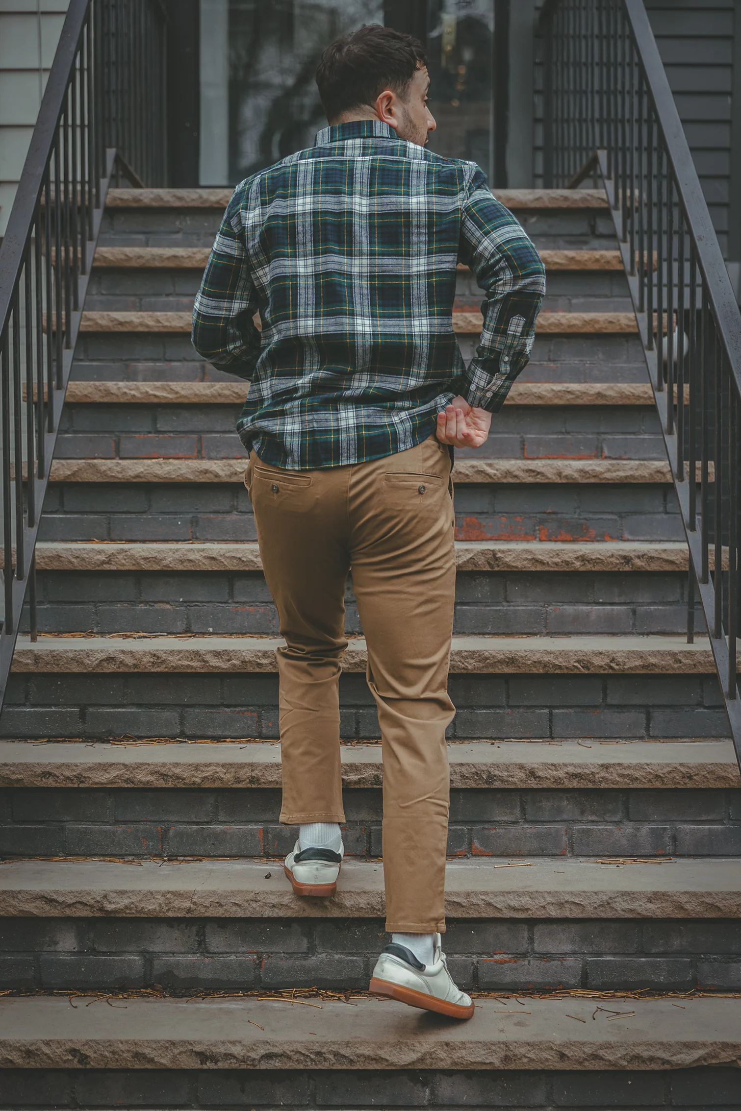 Extra Stretch Chino Almond - Image 5