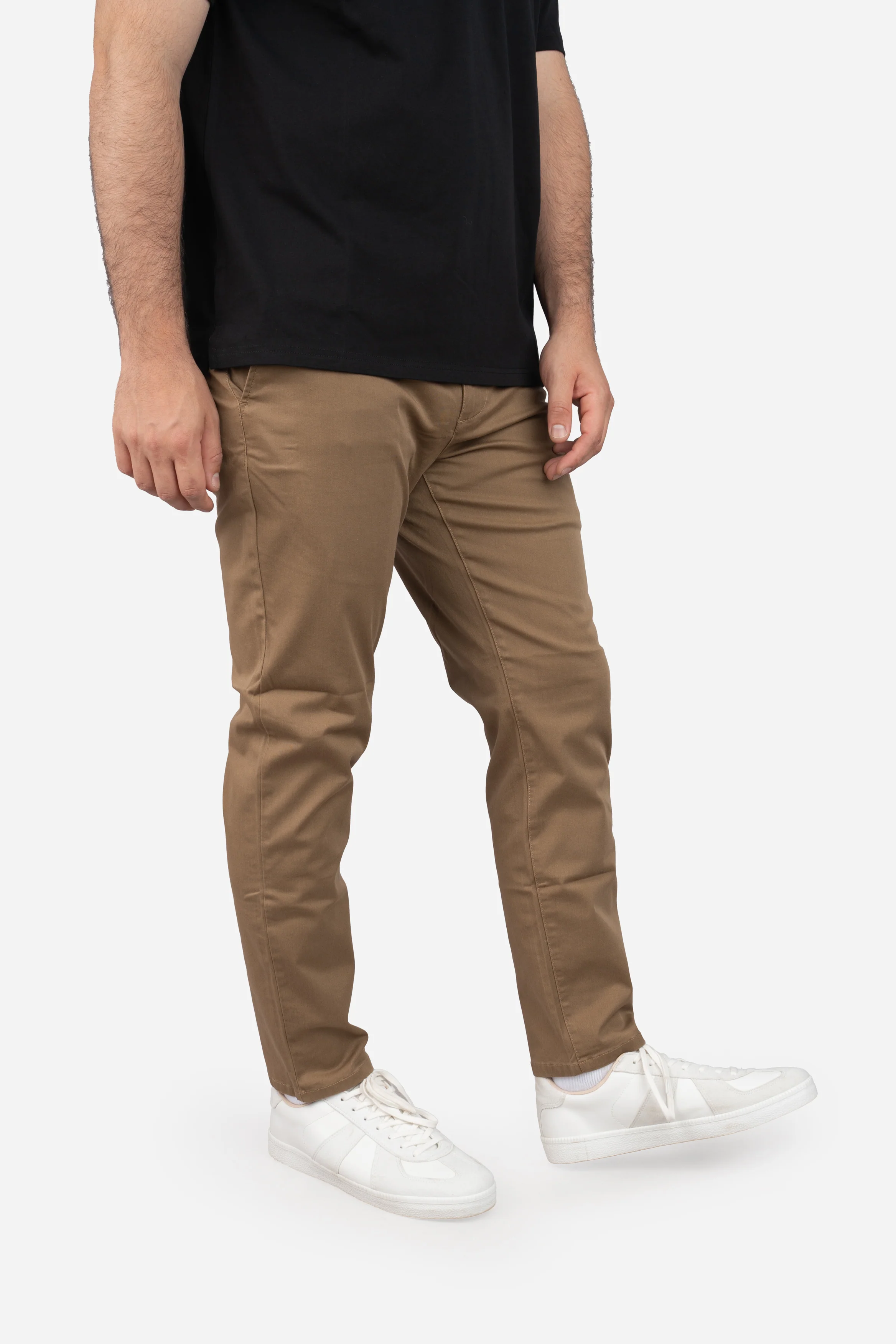 Extra Stretch Chino Almond - Image 8