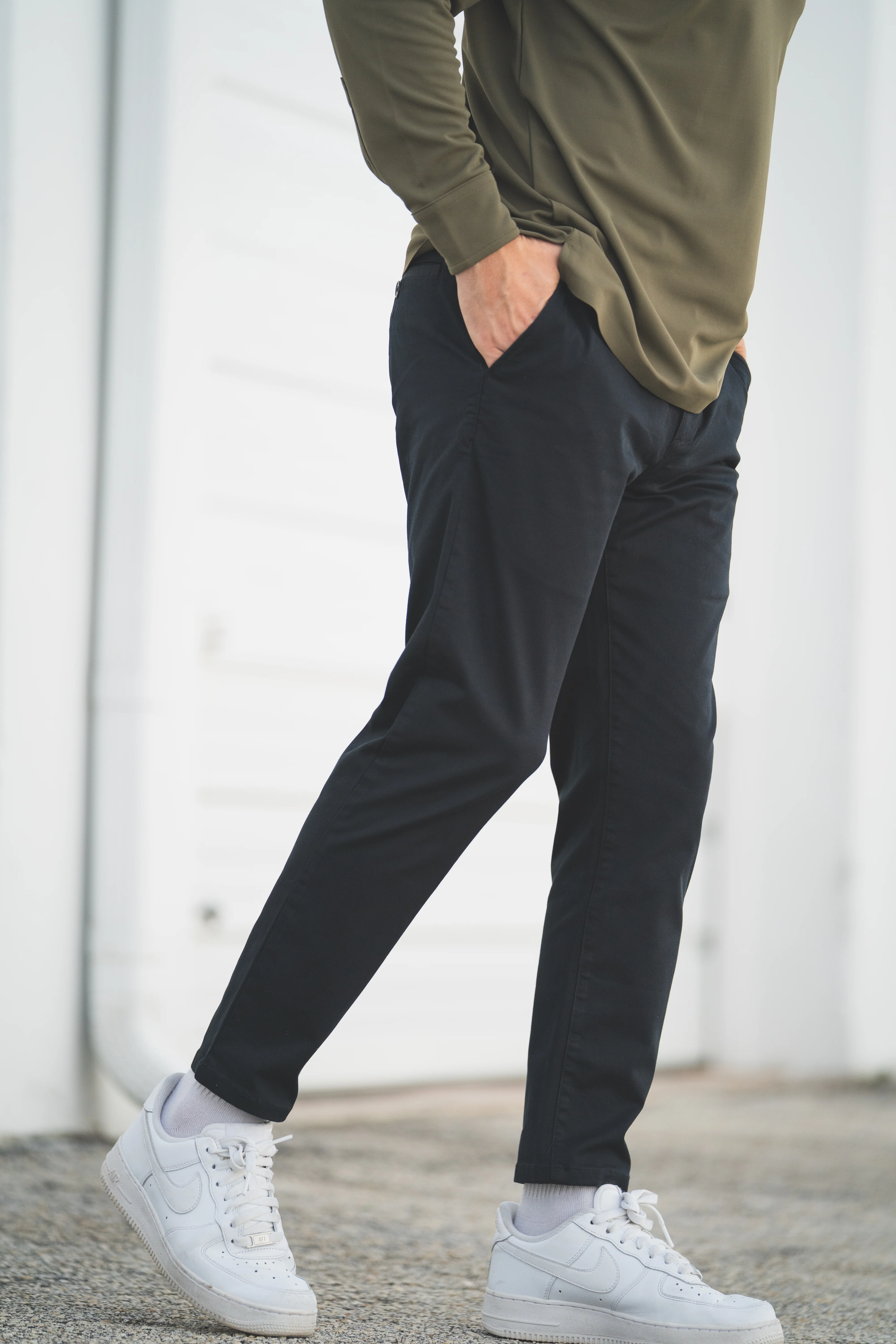 Extra Stretch Chino Black - Image 3