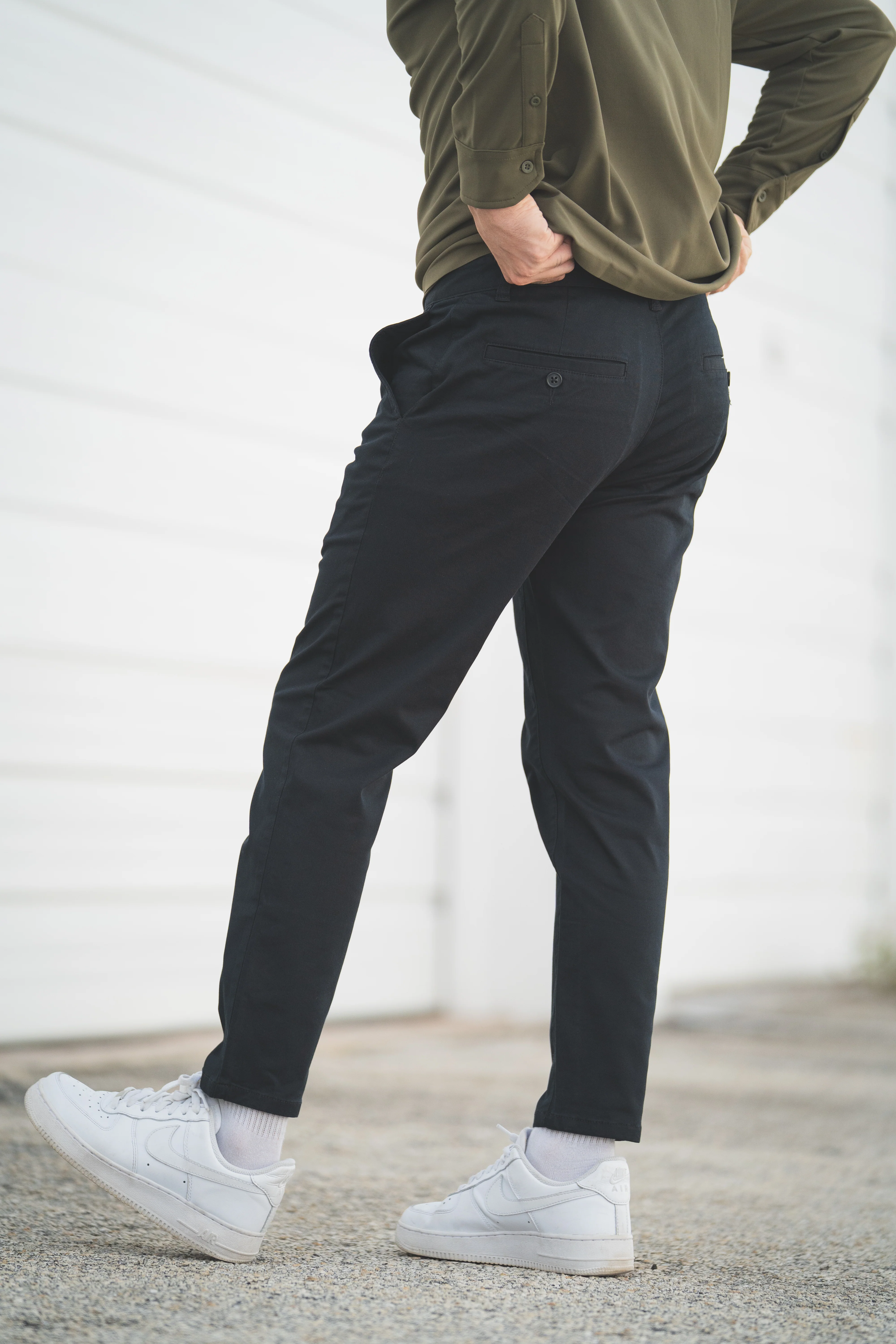 Extra Stretch Chino Black - Image 5