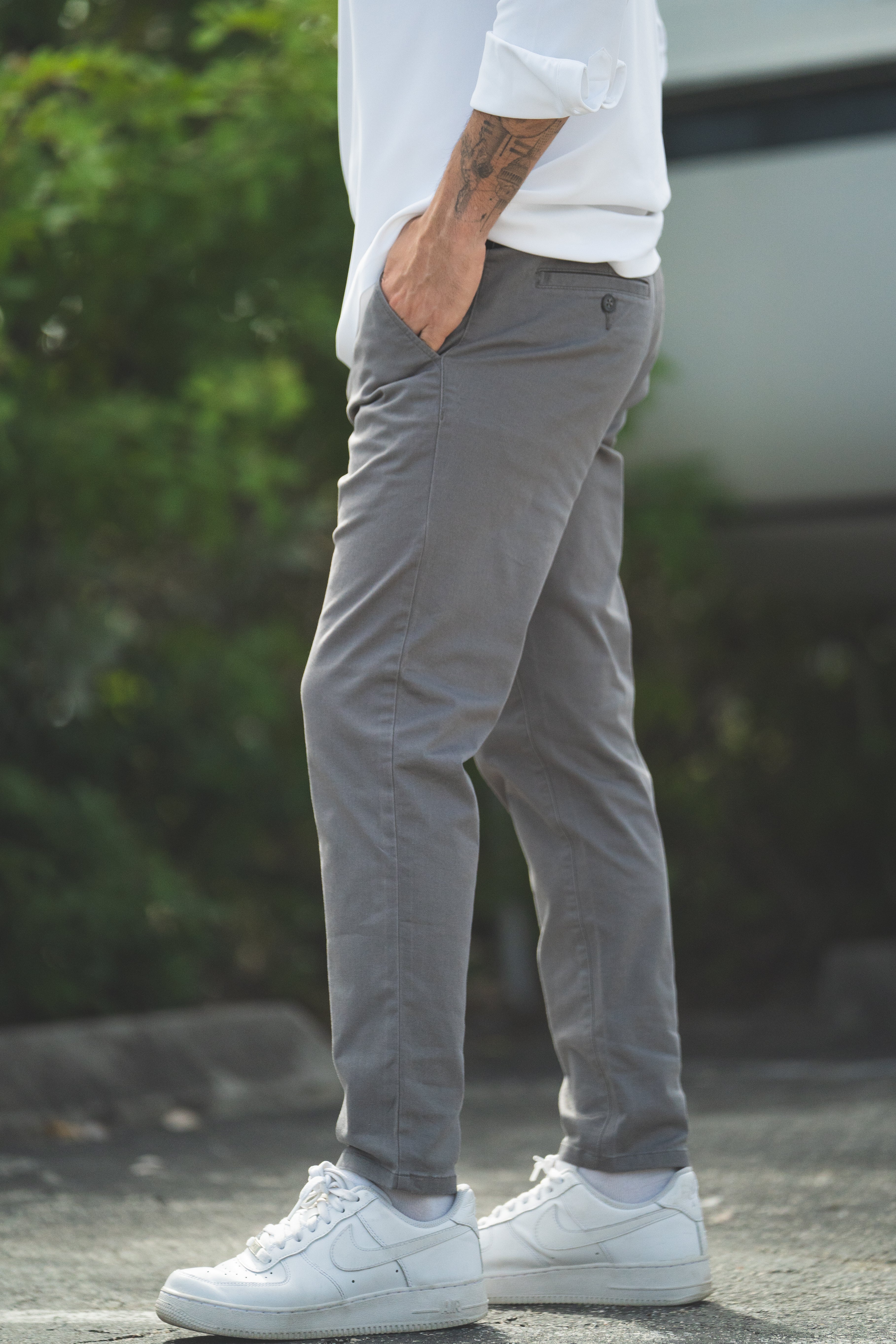 Extra Stretch Chino Gray - Image 8
