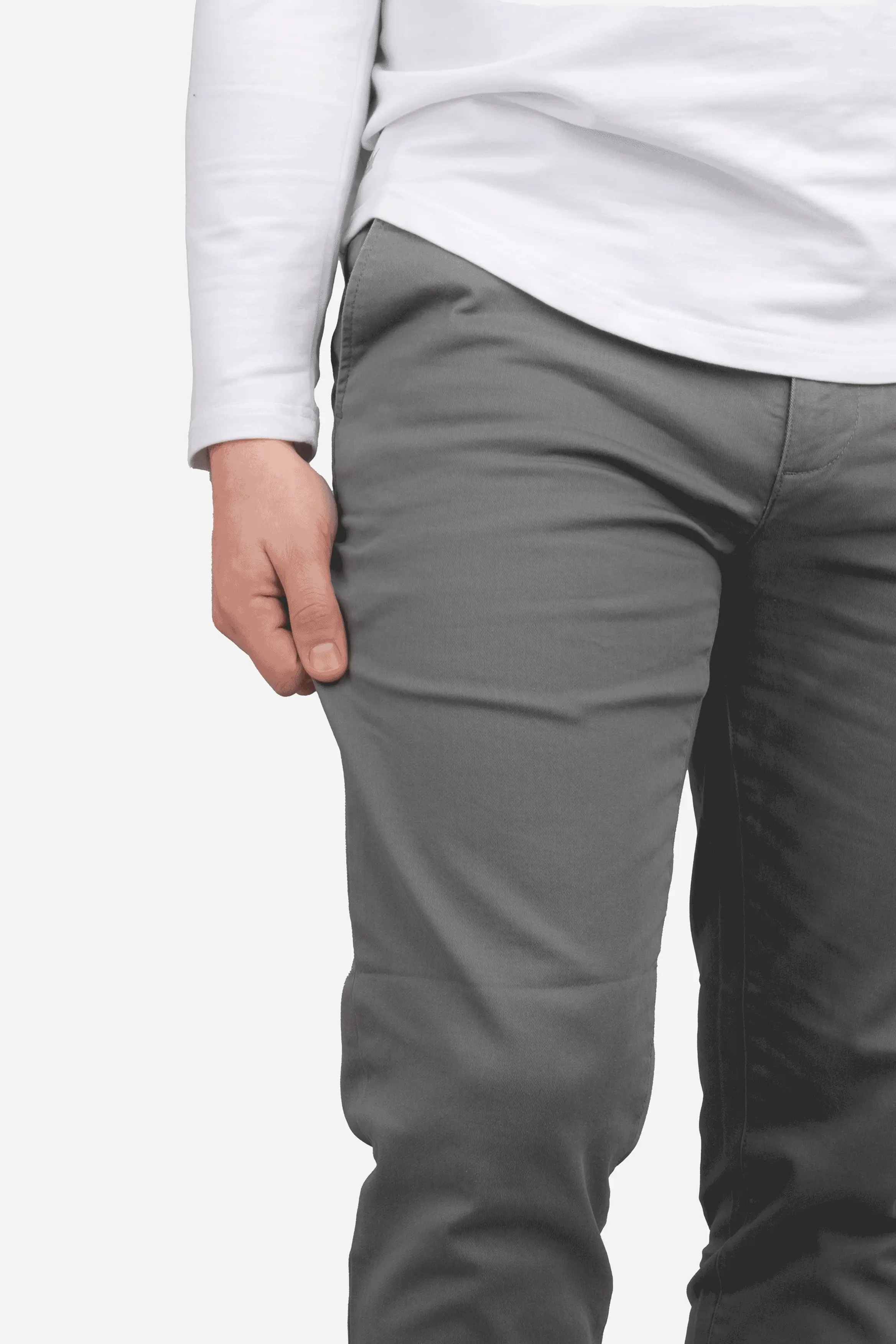 Extra Stretch Chino Gray - Image 9