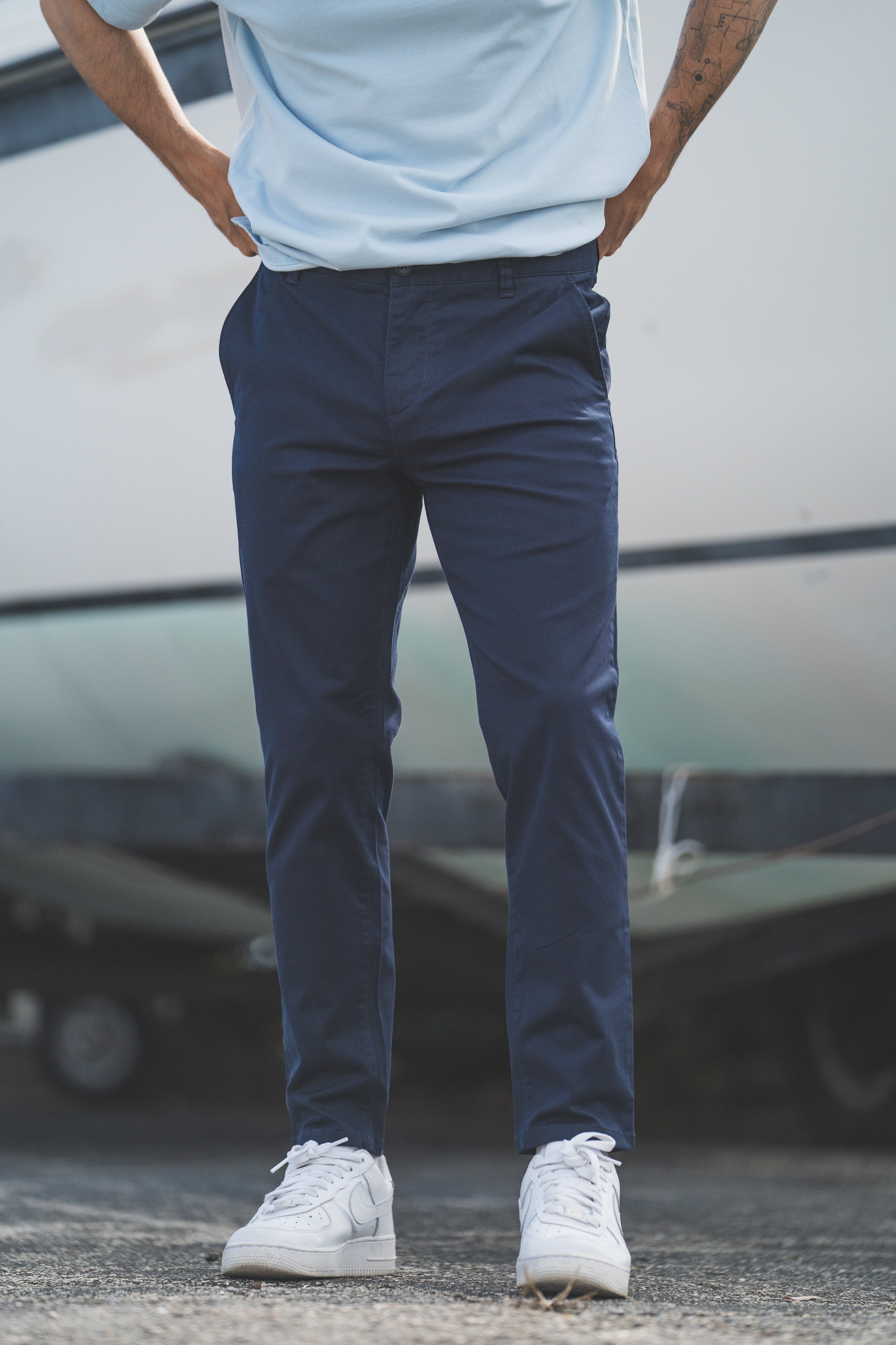 Extra Stretch Chino Navy - Image 9