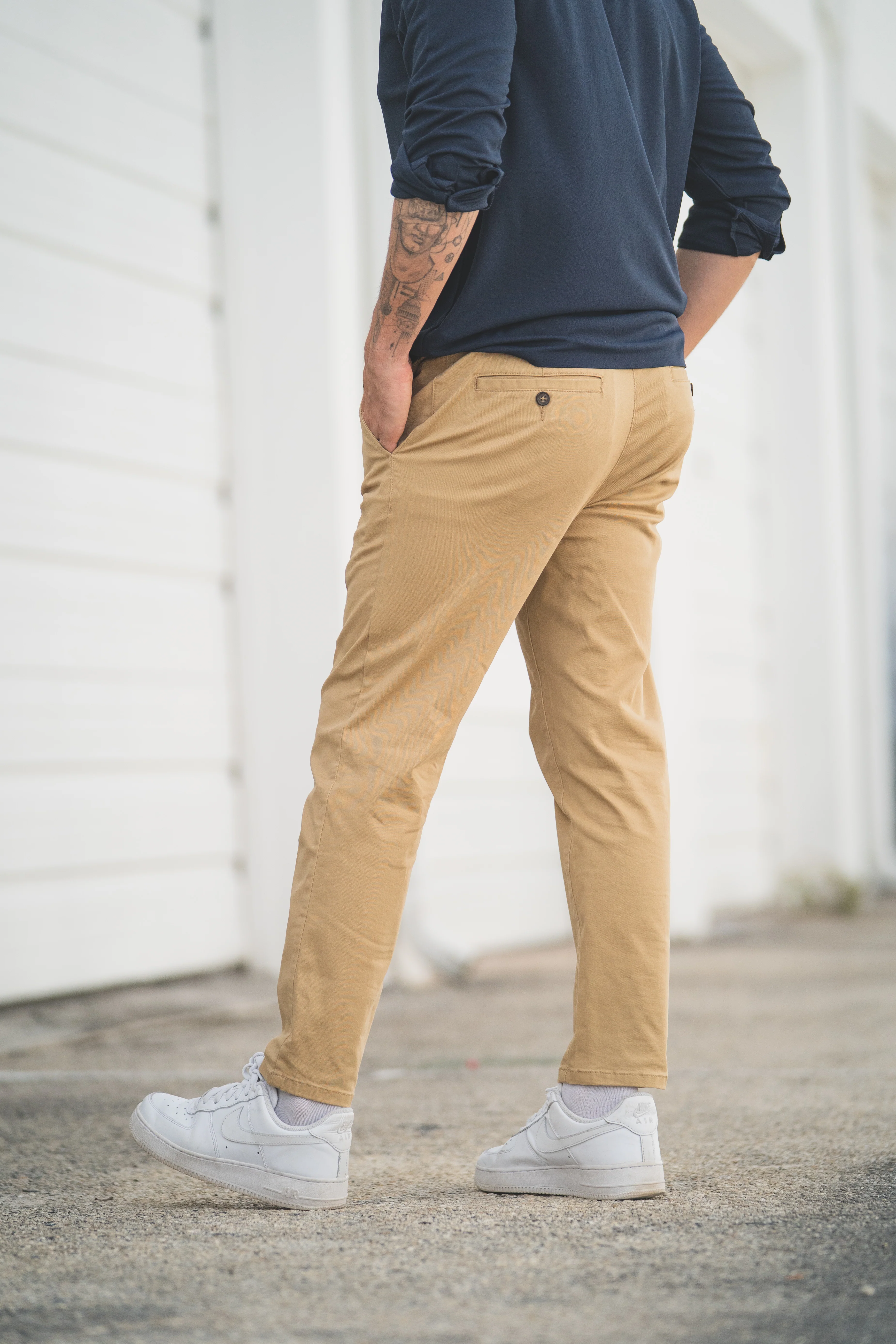 Extra Stretch Chino Tan - Image 7