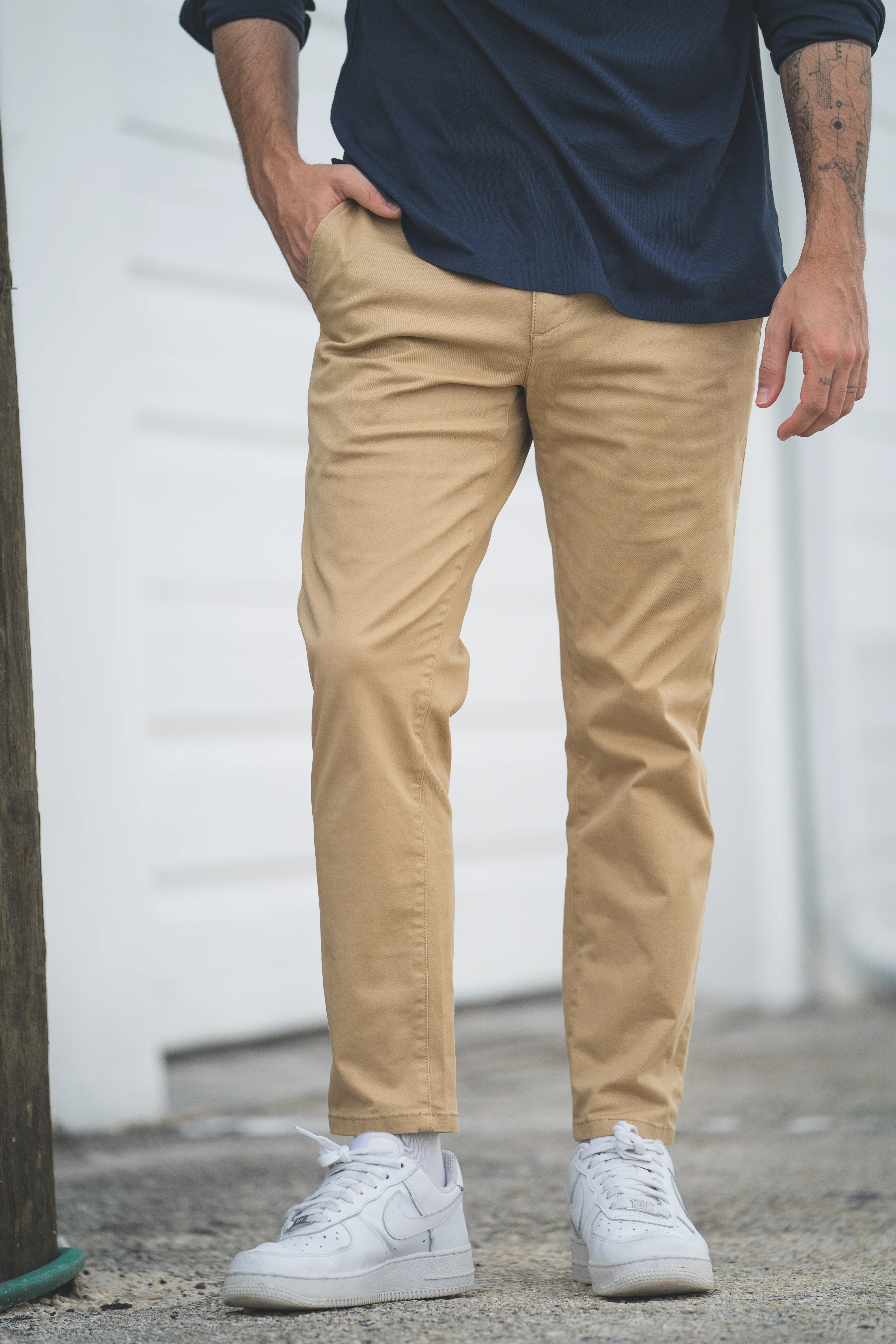 Extra Stretch Chino Tan - Image 8