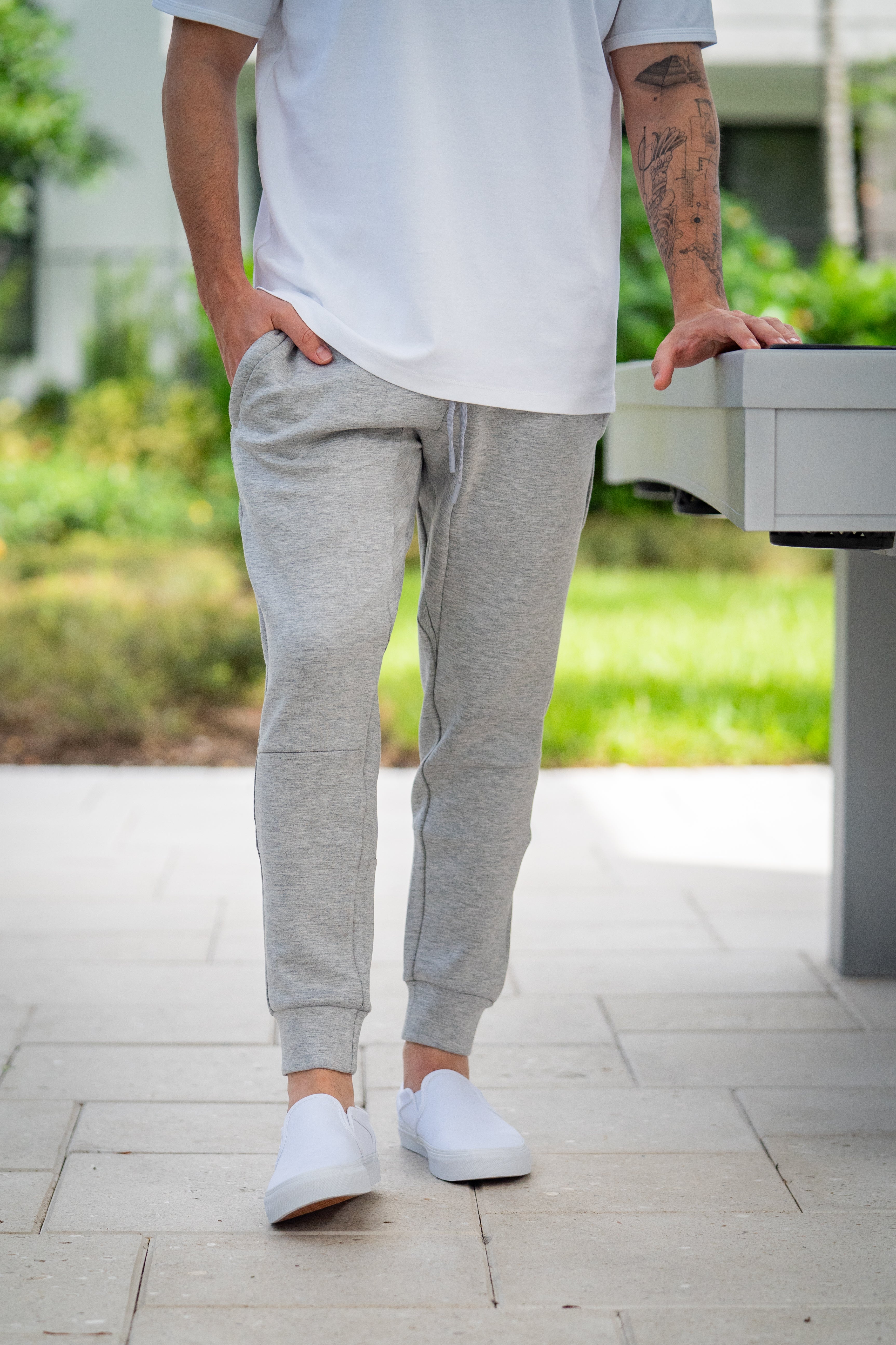 Flex Jogger Heather Gray - Image 6