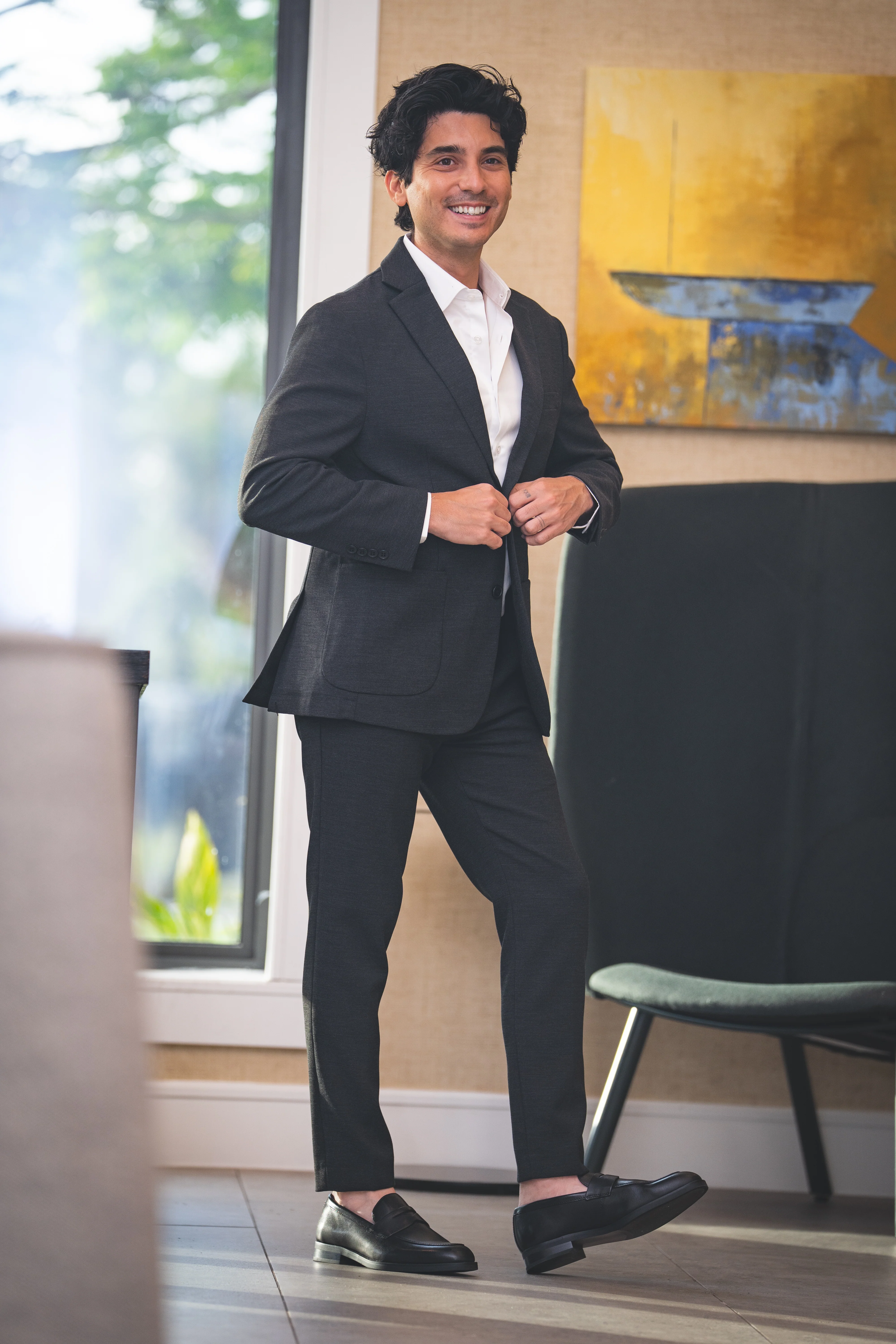 FlexPro Suit Pants Black - Image 9