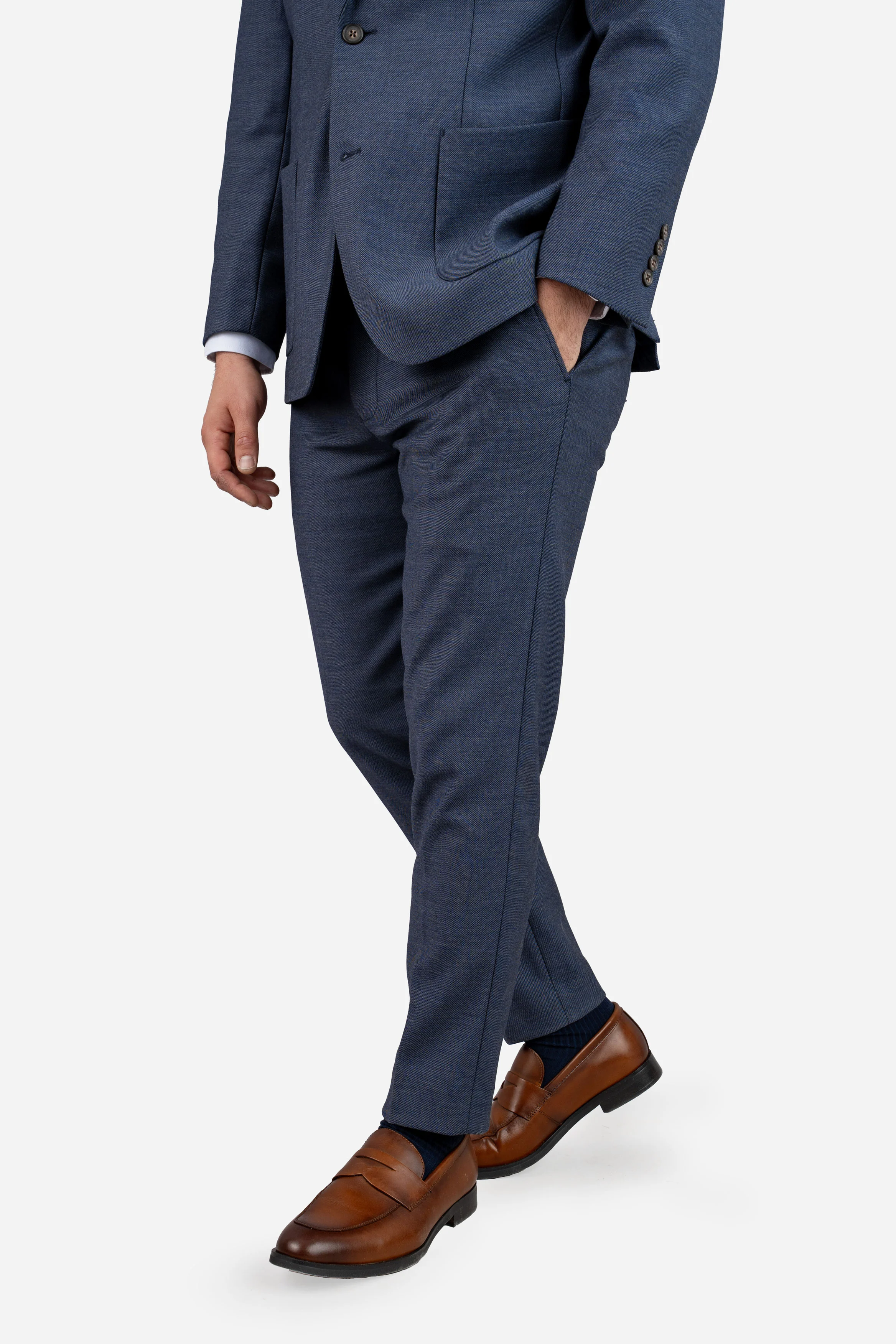 FlexPro Suit Pants Blue - Image 8
