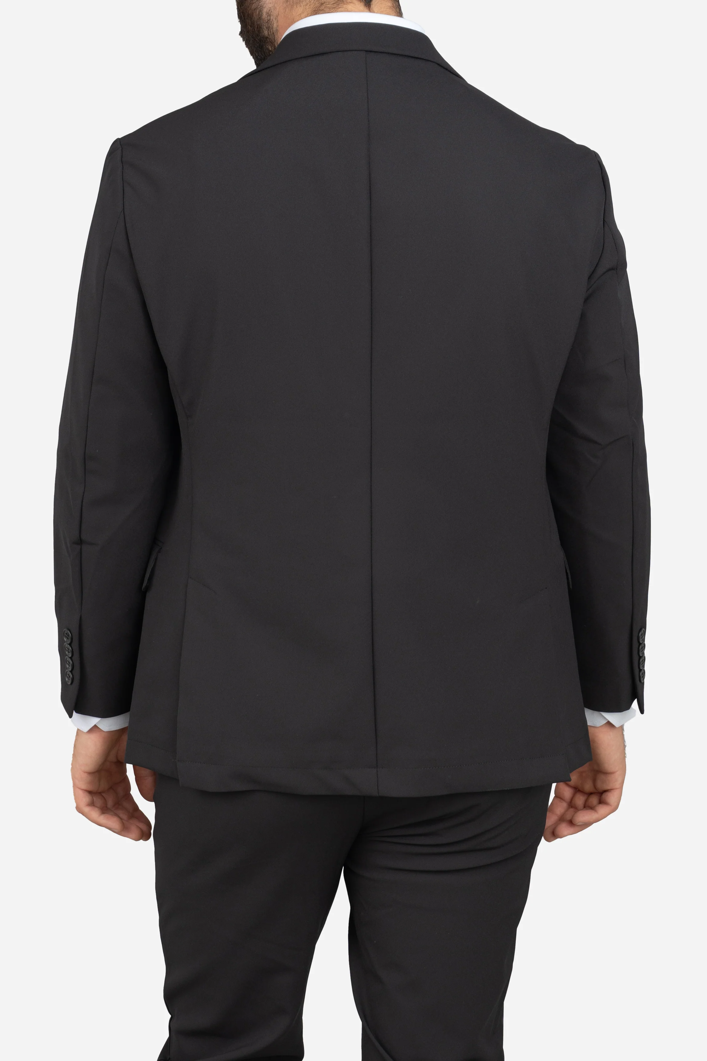 Super Stretch Suit Jacket Black - Image 8