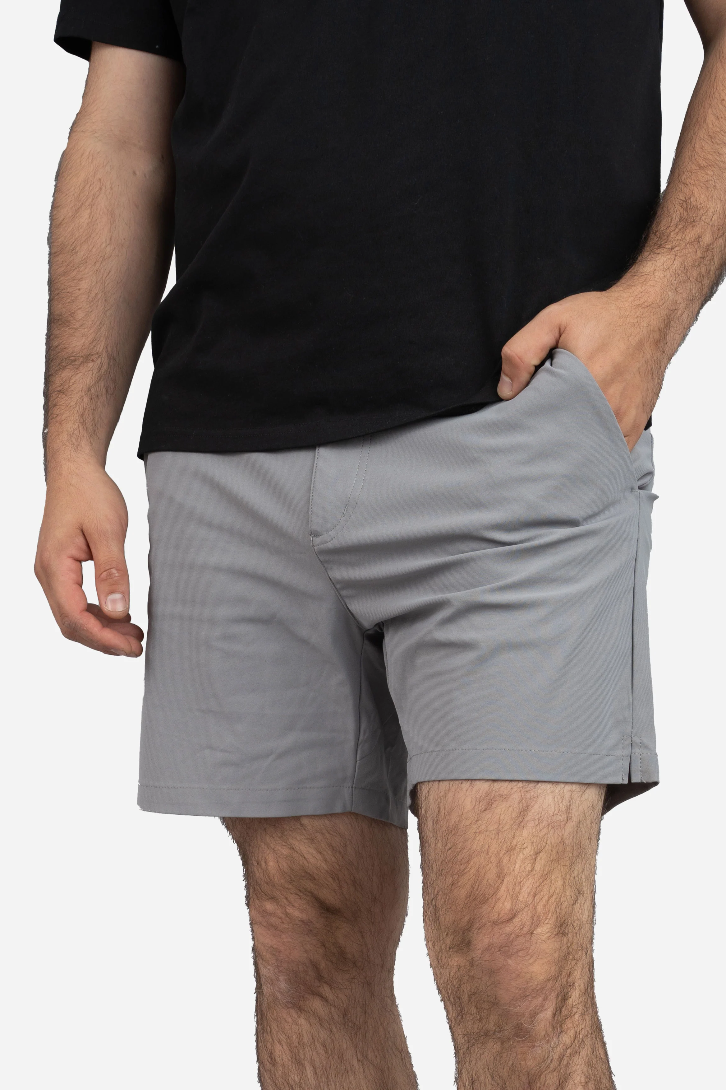 Pace Performance Shorts Gray - Image 7
