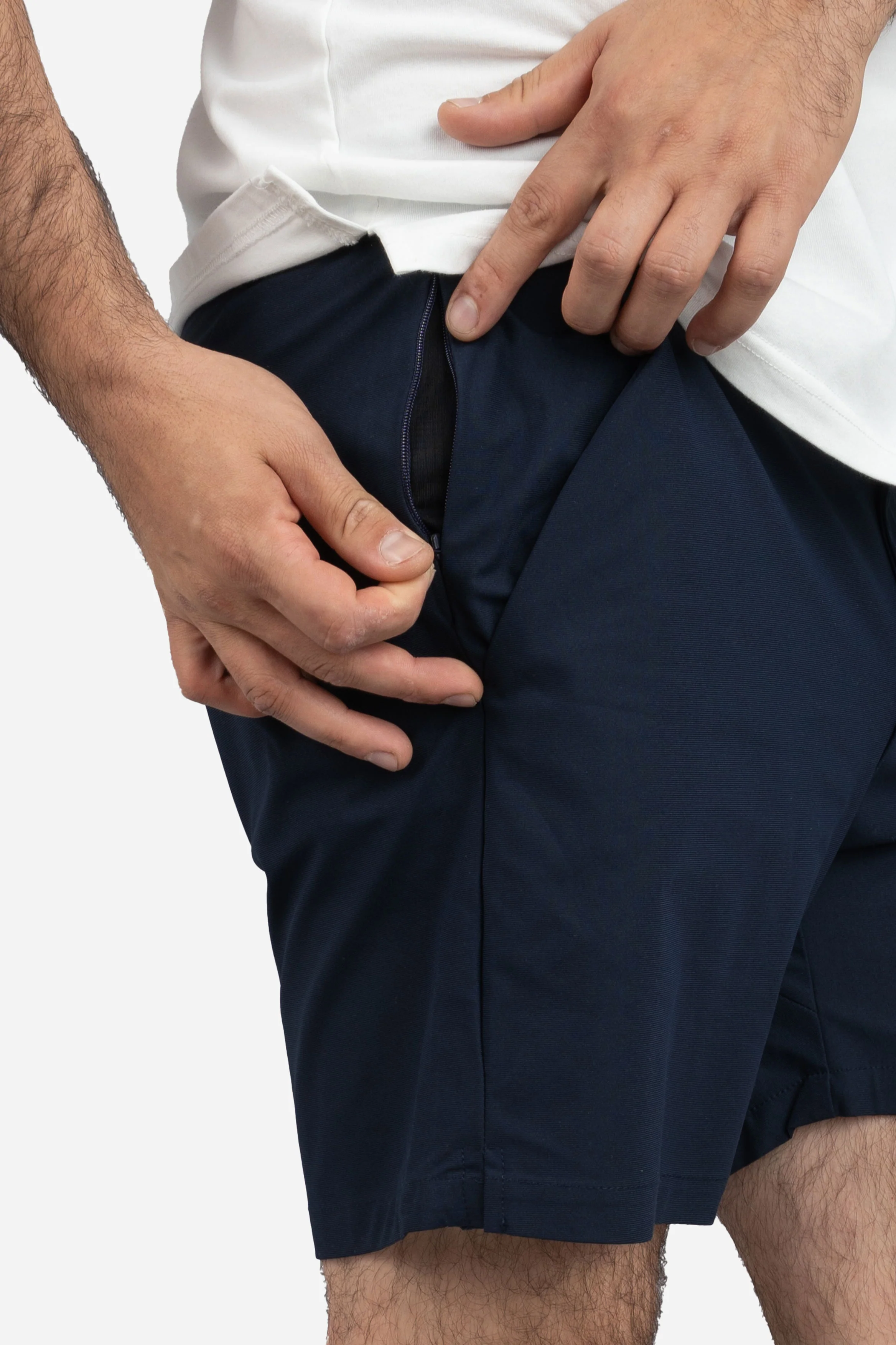 Pace Performance Shorts Navy - Image 7