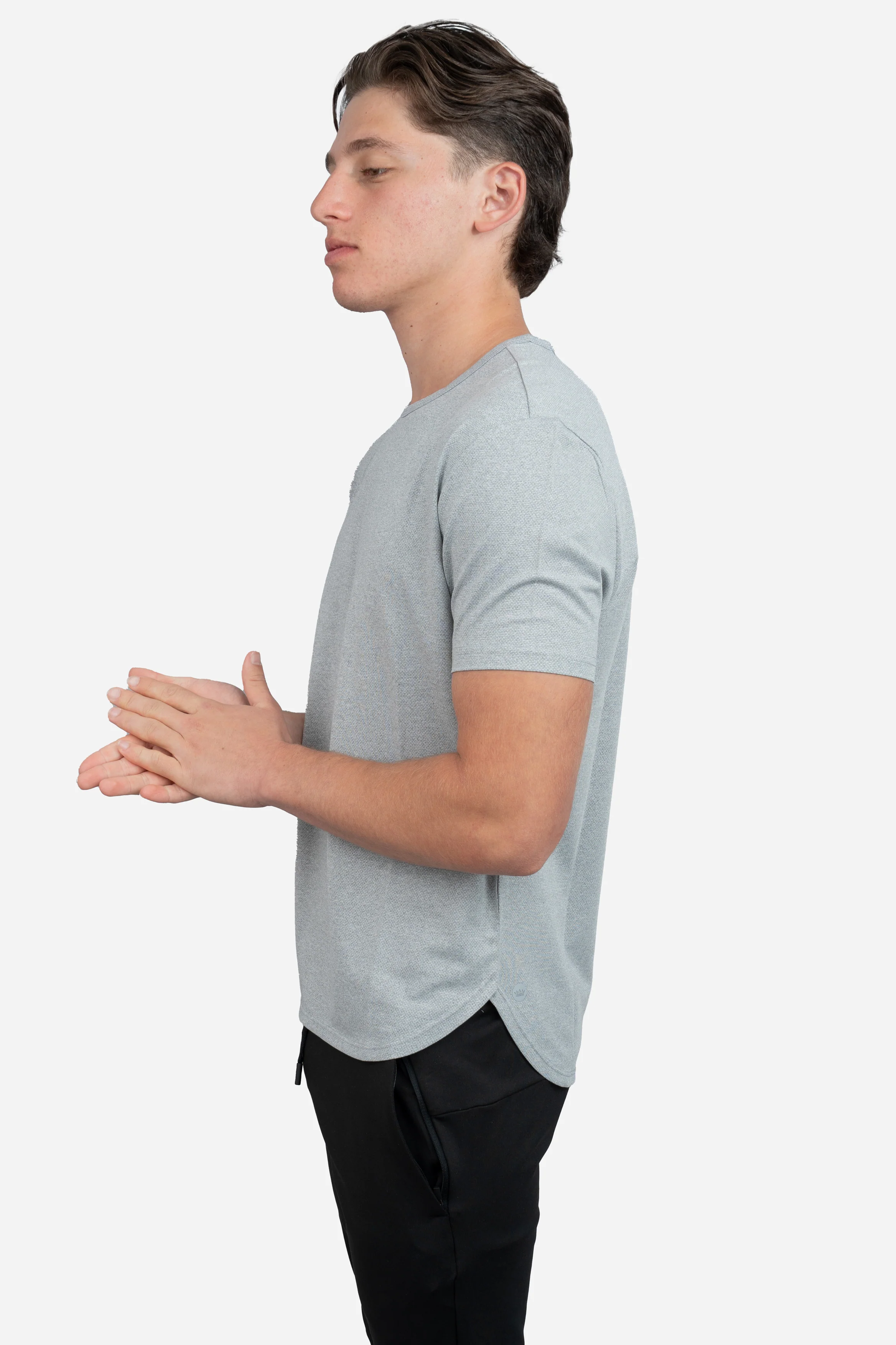 Running T-Shirt Light Gray - Image 14