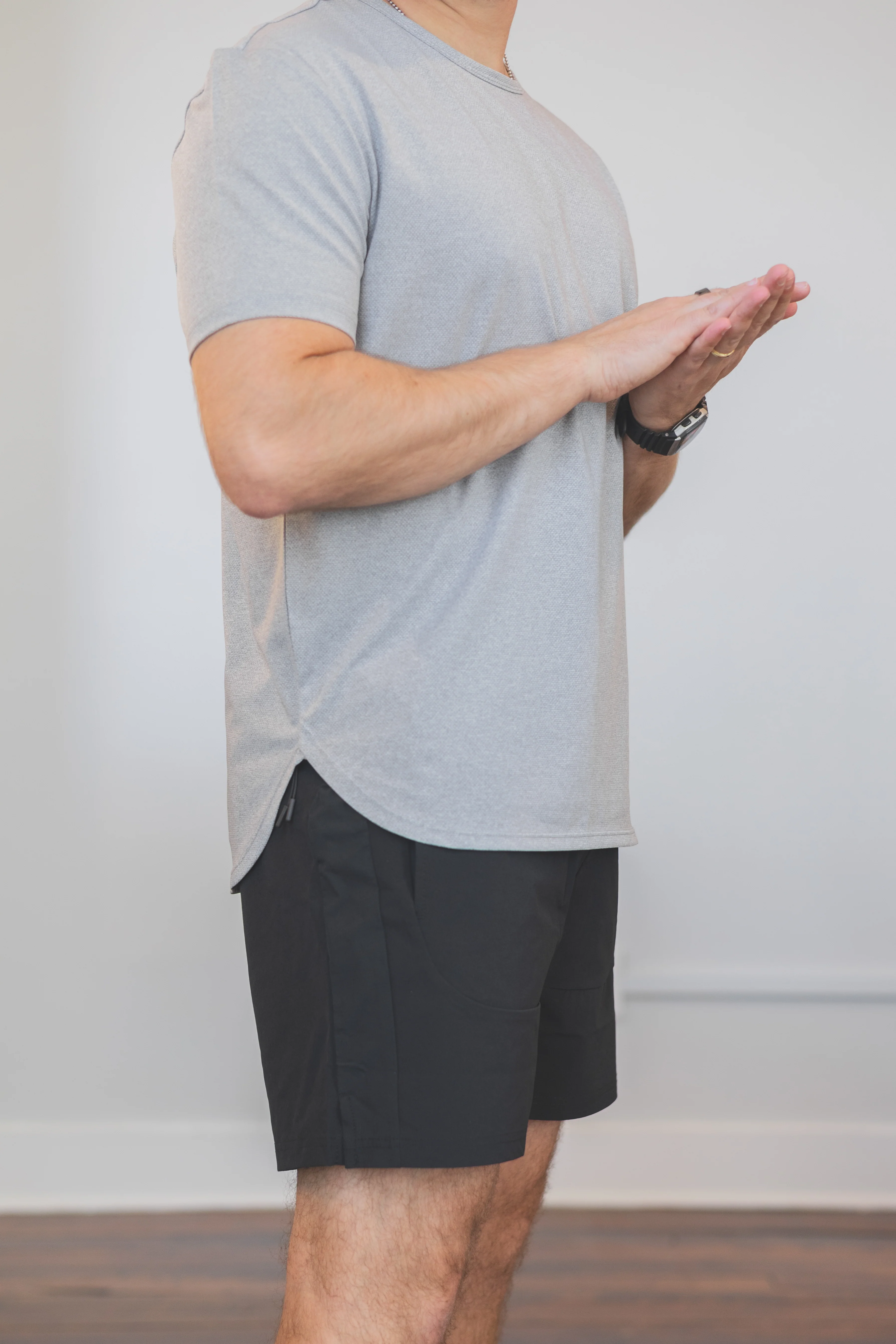 Running T-Shirt Light Gray - Image 18