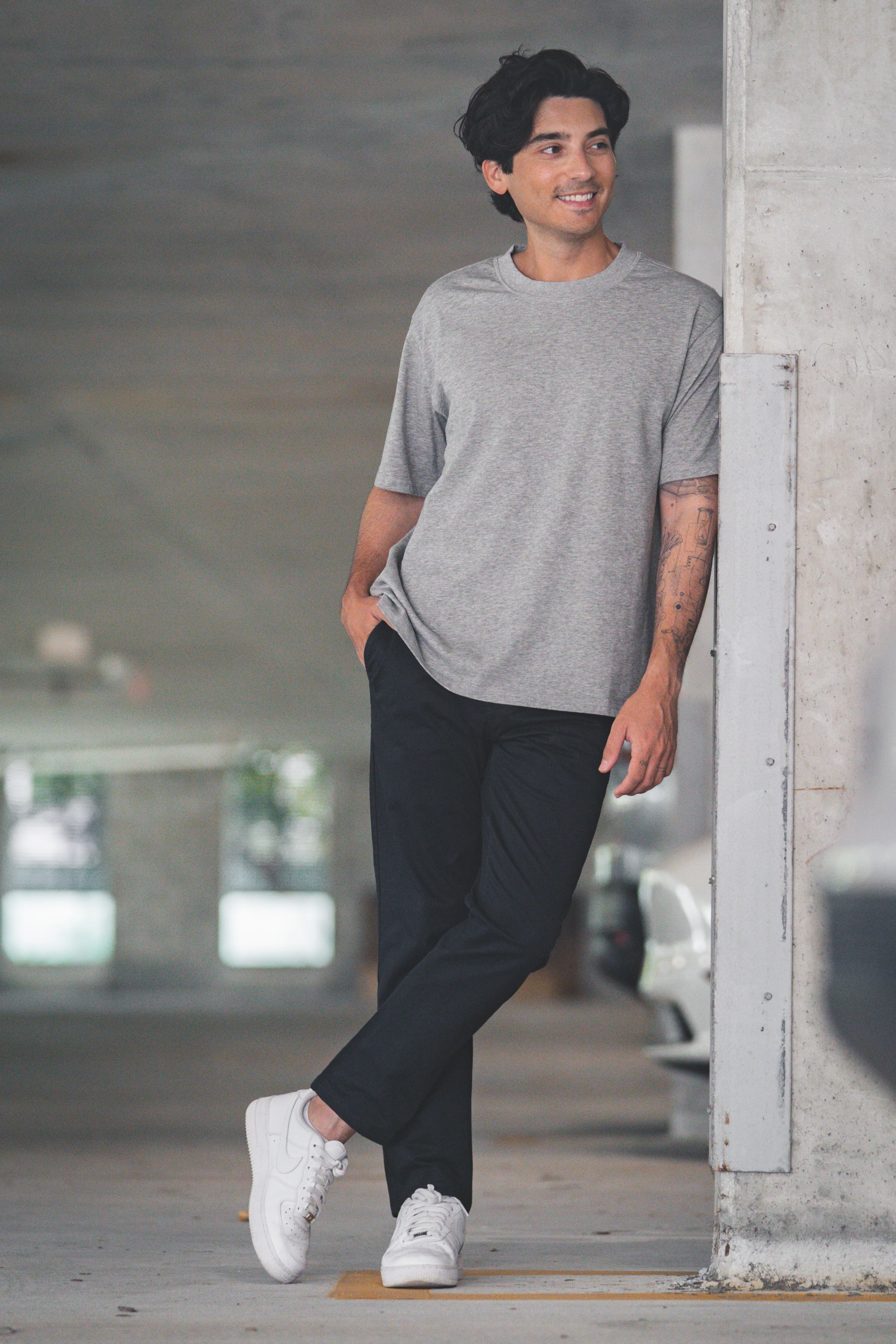 Straight Fit Core Stretch Chino Black - Image 10