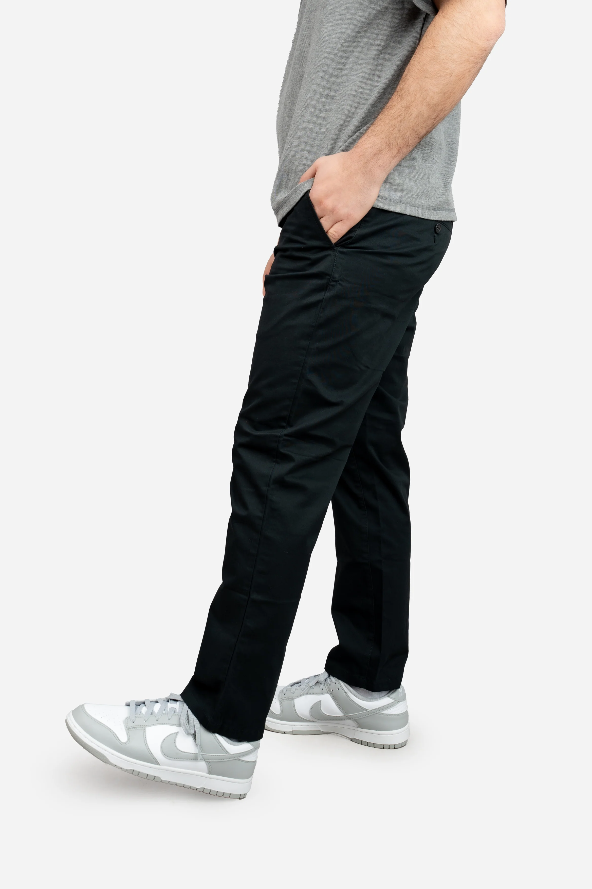 Straight Fit Core Stretch Chino Black - Image 12