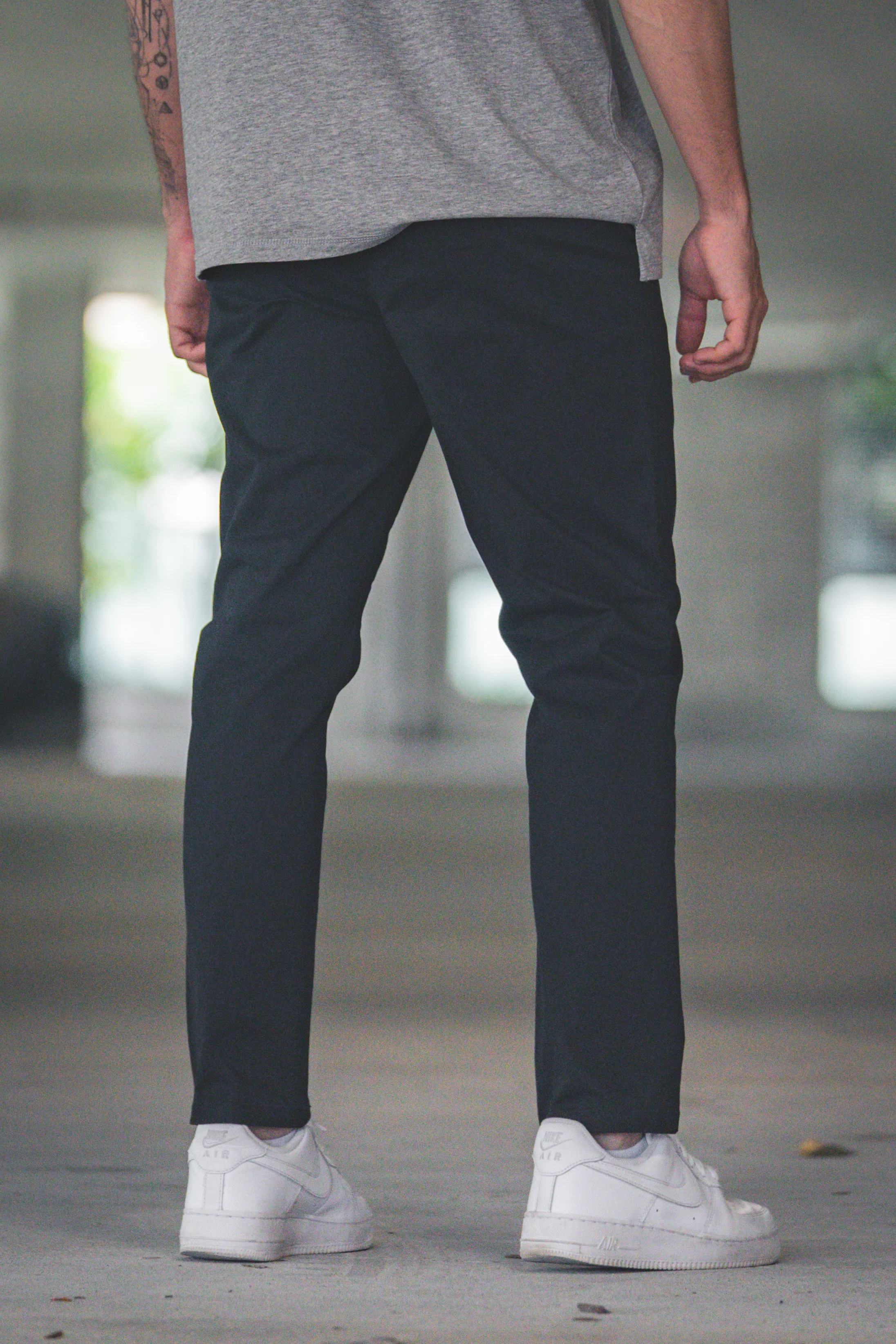 Straight Fit Core Stretch Chino Black - Image 9